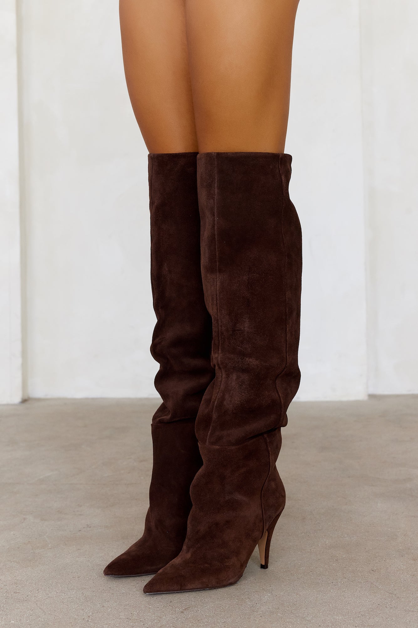 Bellamie Boots Brown Suede