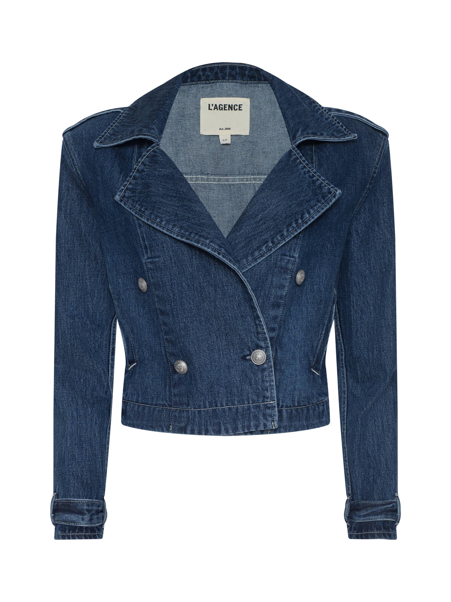 Maddox Jean Trench Coat