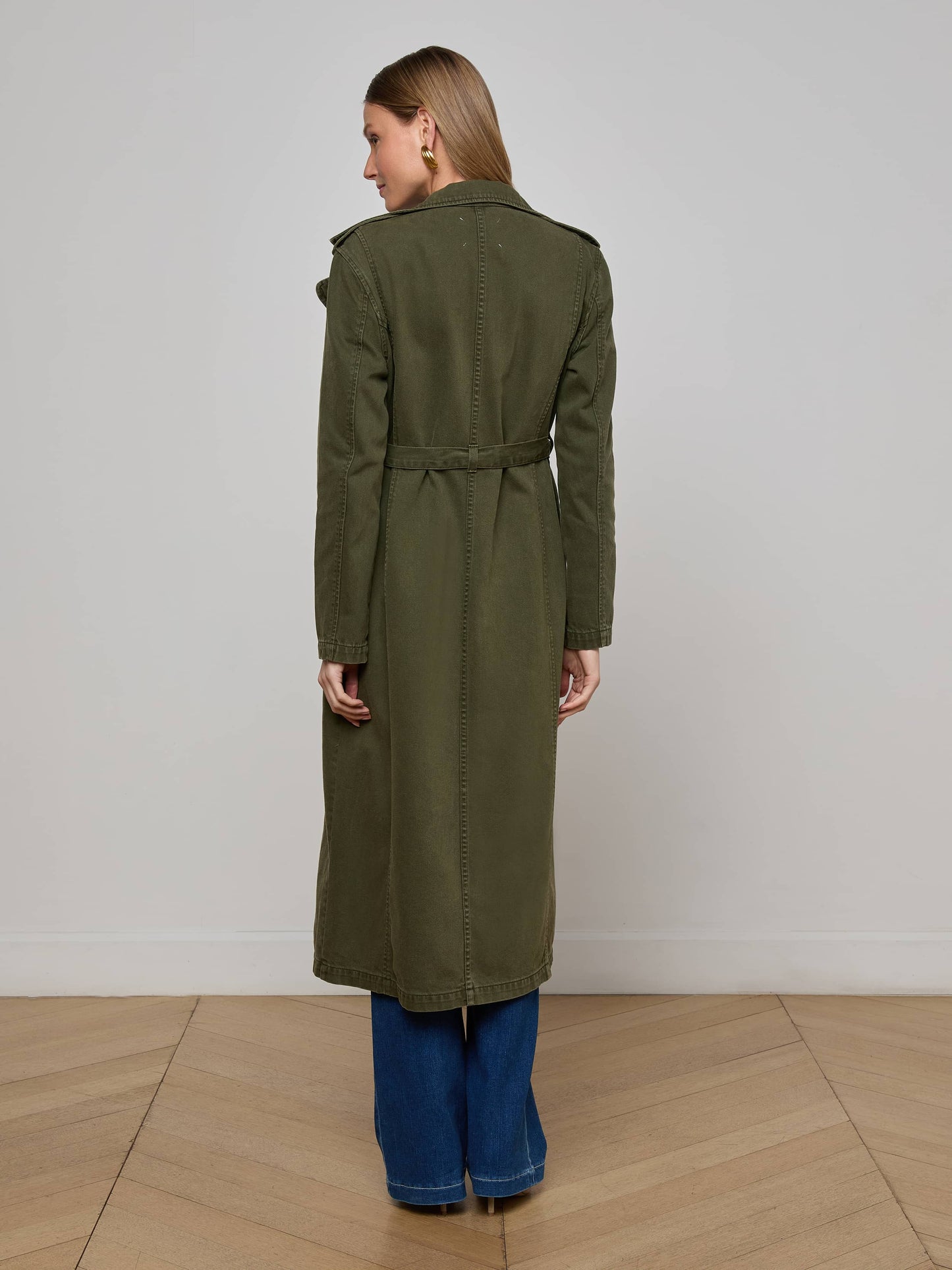 Zavia Jean Trench Coat