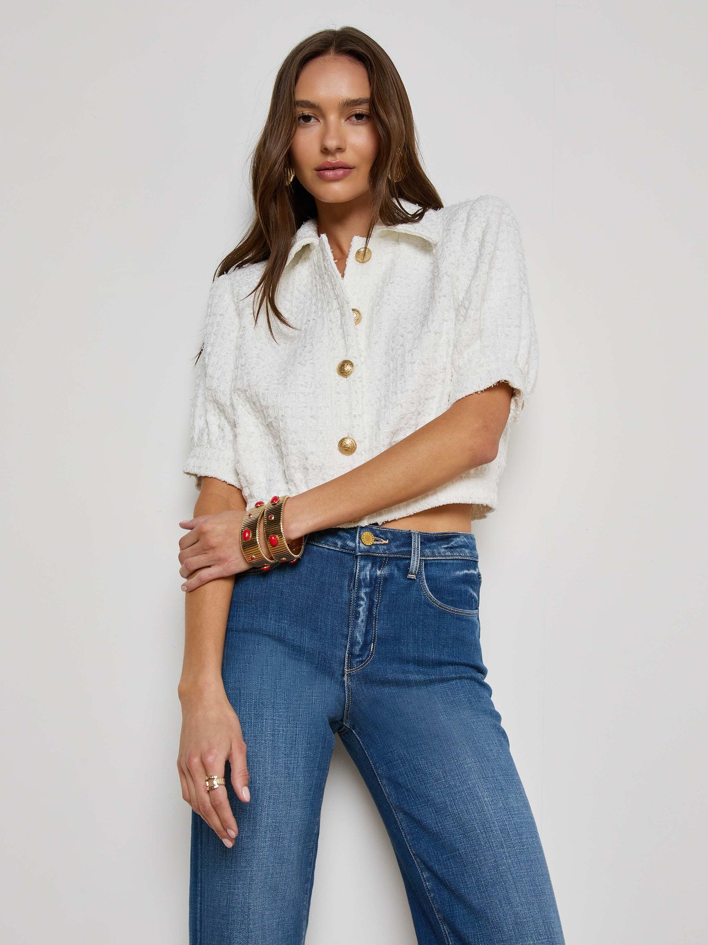 Cove Cropped Tweed Jacket