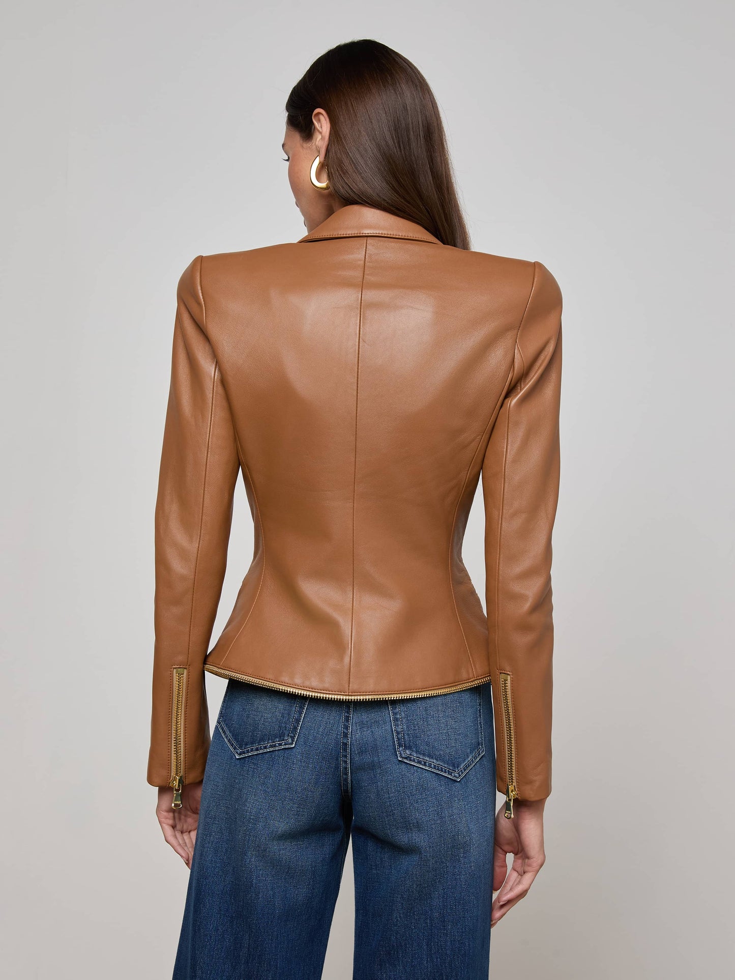 Ottilie Leather Blazer