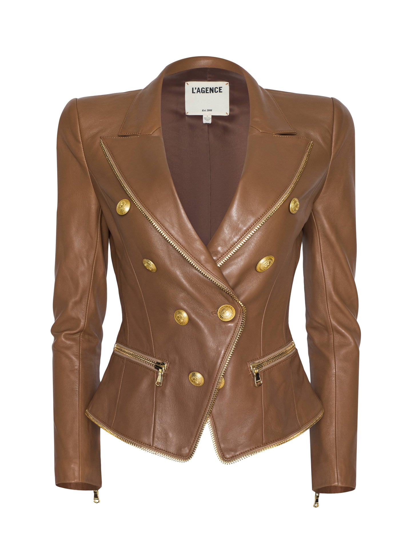 Ottilie Leather Blazer
