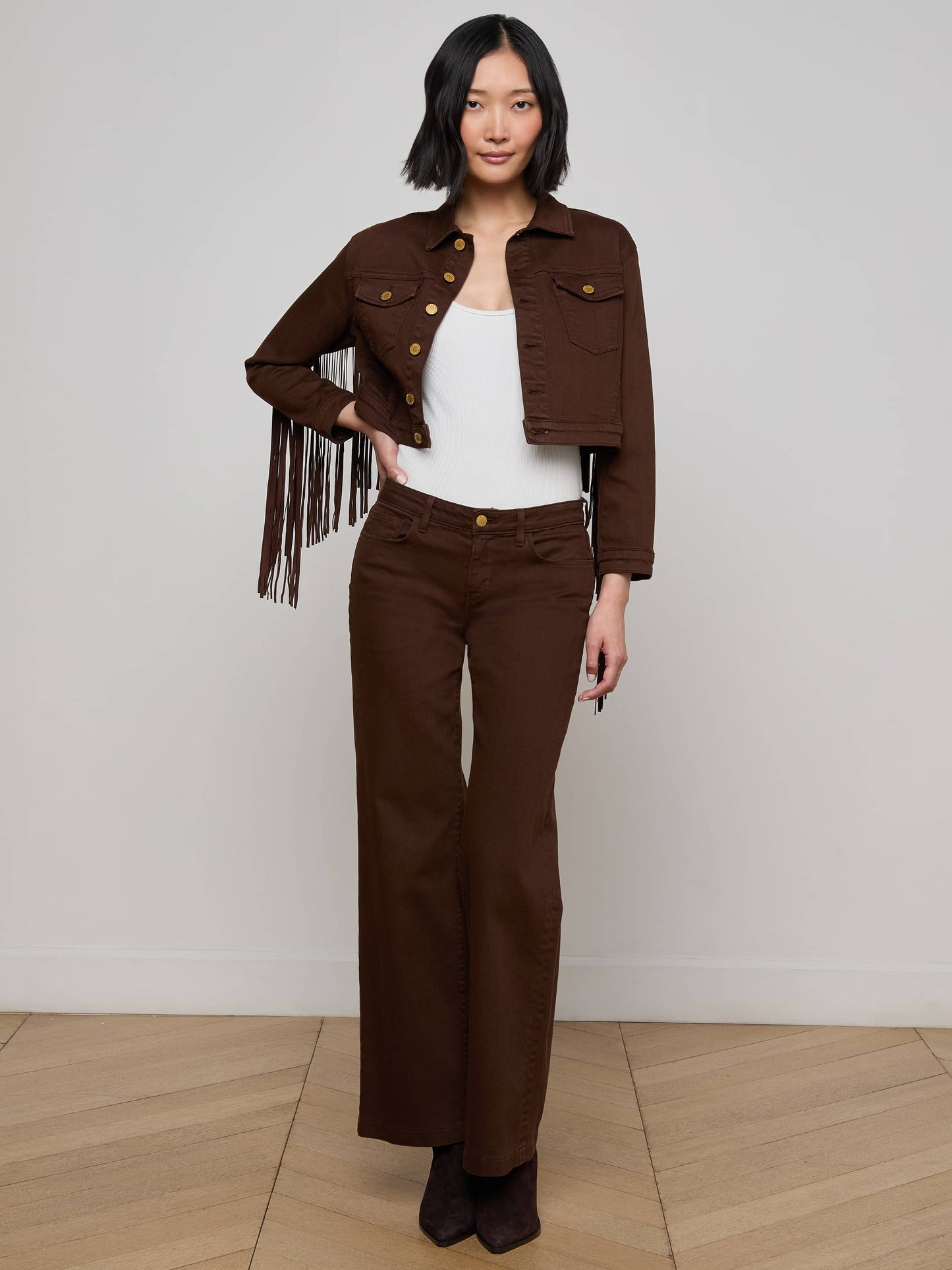Koda Fringe Jean Jacket