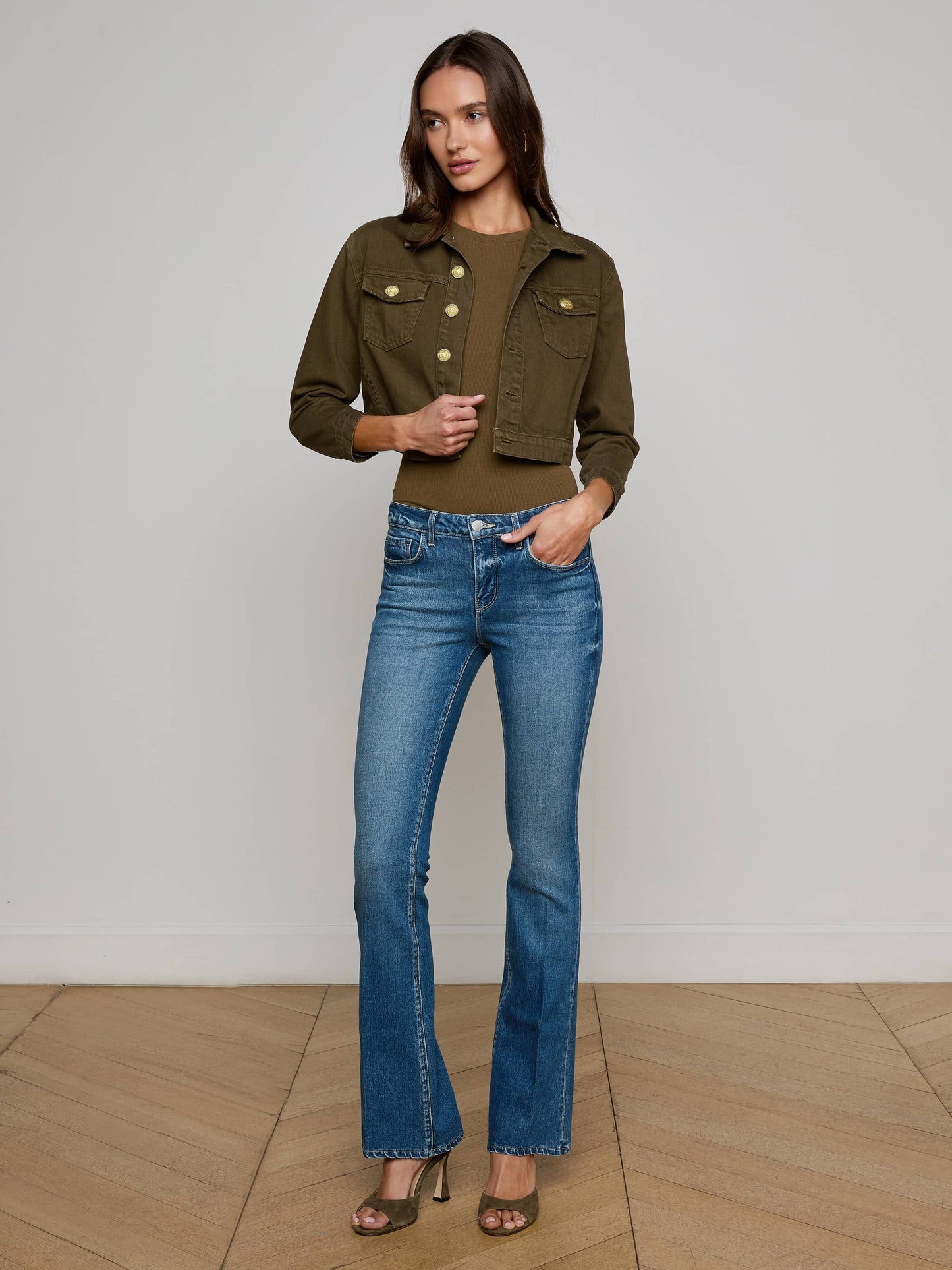 Koda Cropped Jean Jacket