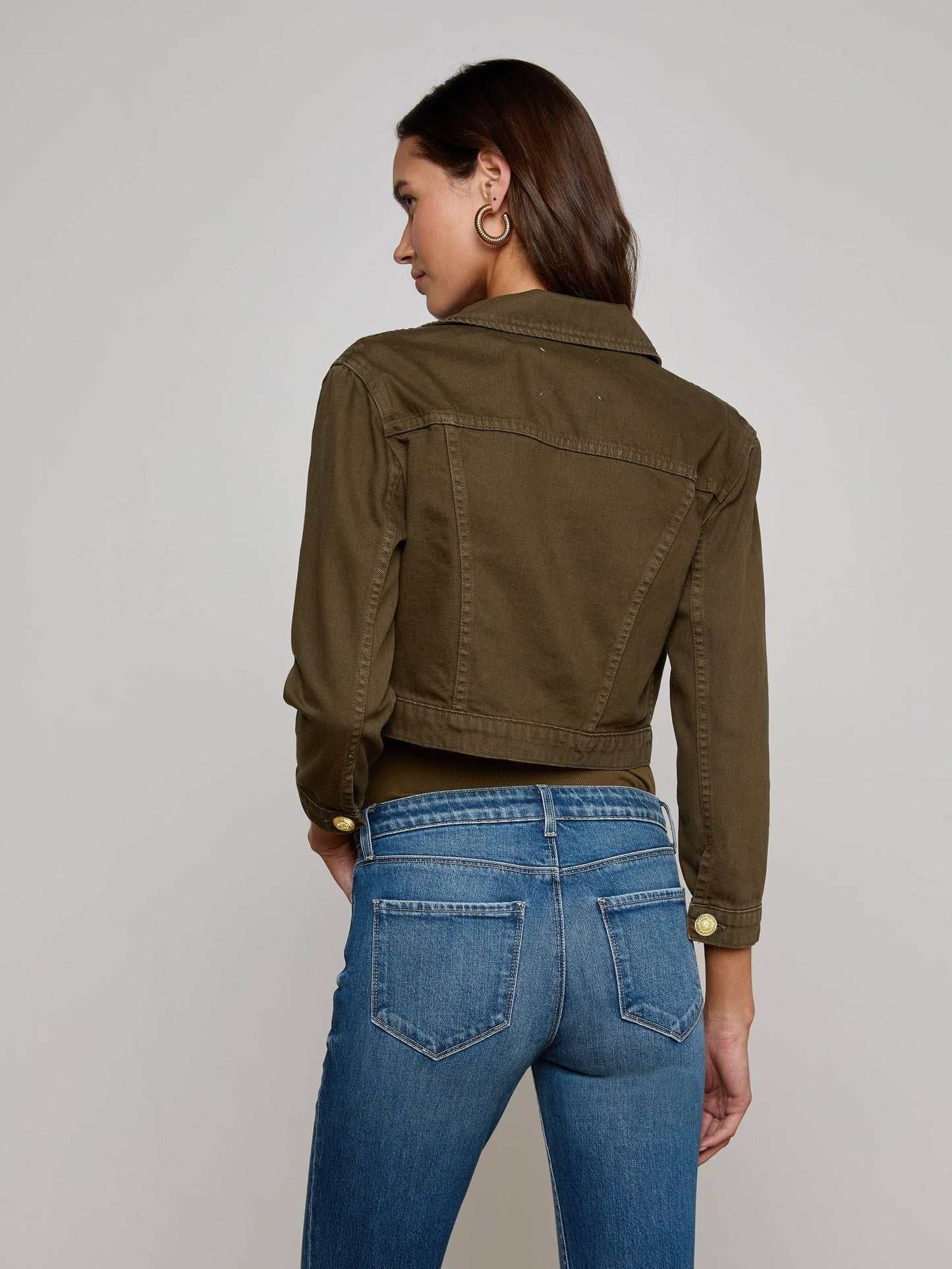 Koda Cropped Jean Jacket