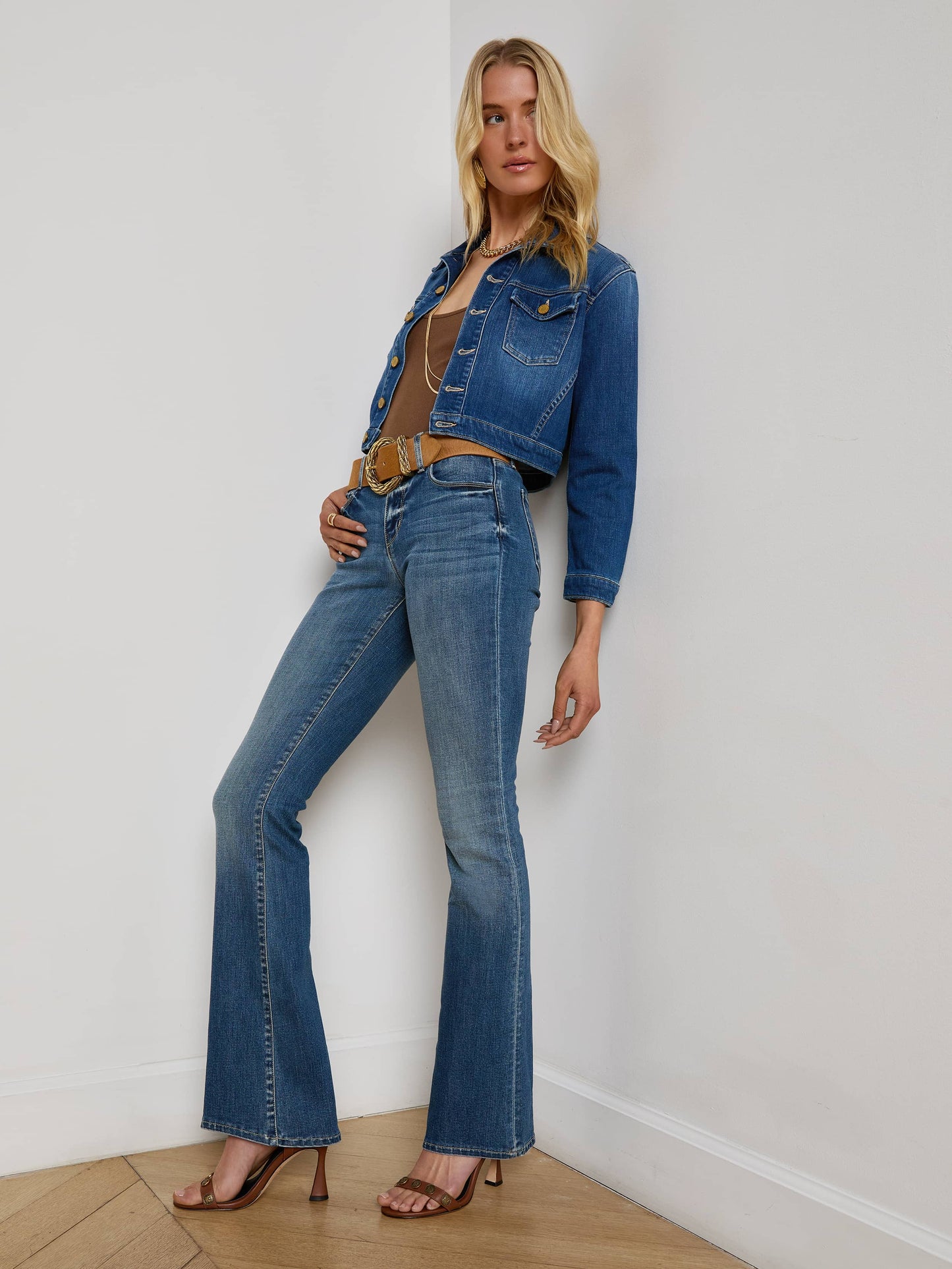 Koda Cropped Jean Jacket