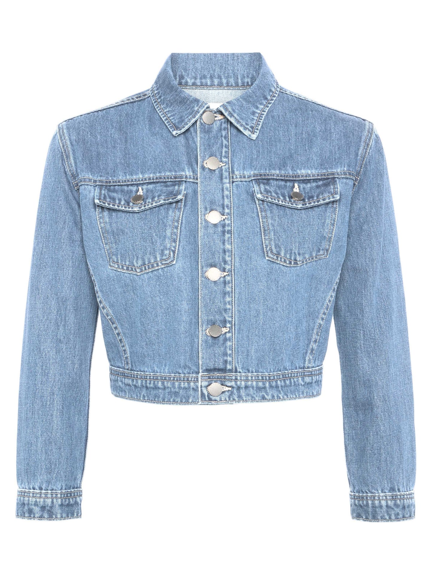 Koda Cropped Jean Jacket