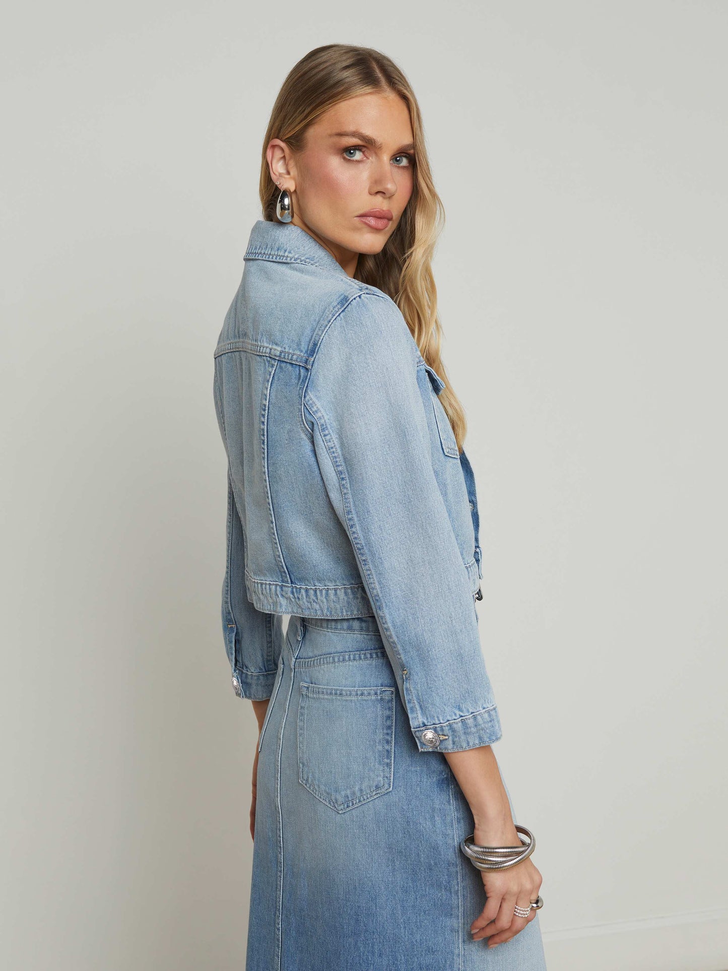 Koda Cropped Jean Jacket