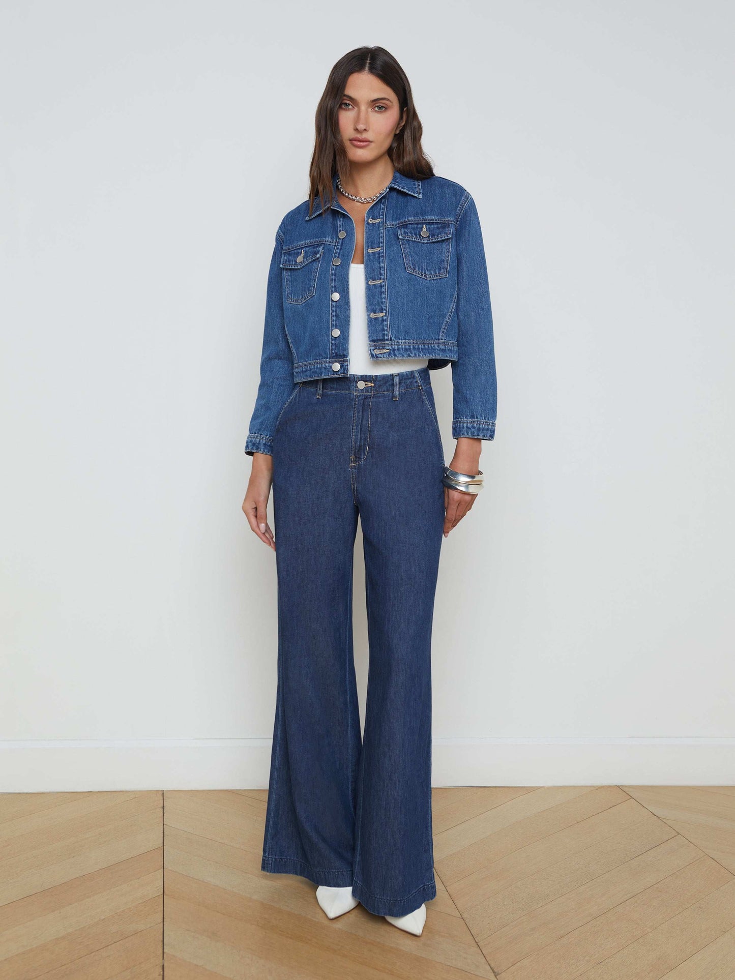 Koda Cropped Jean Jacket