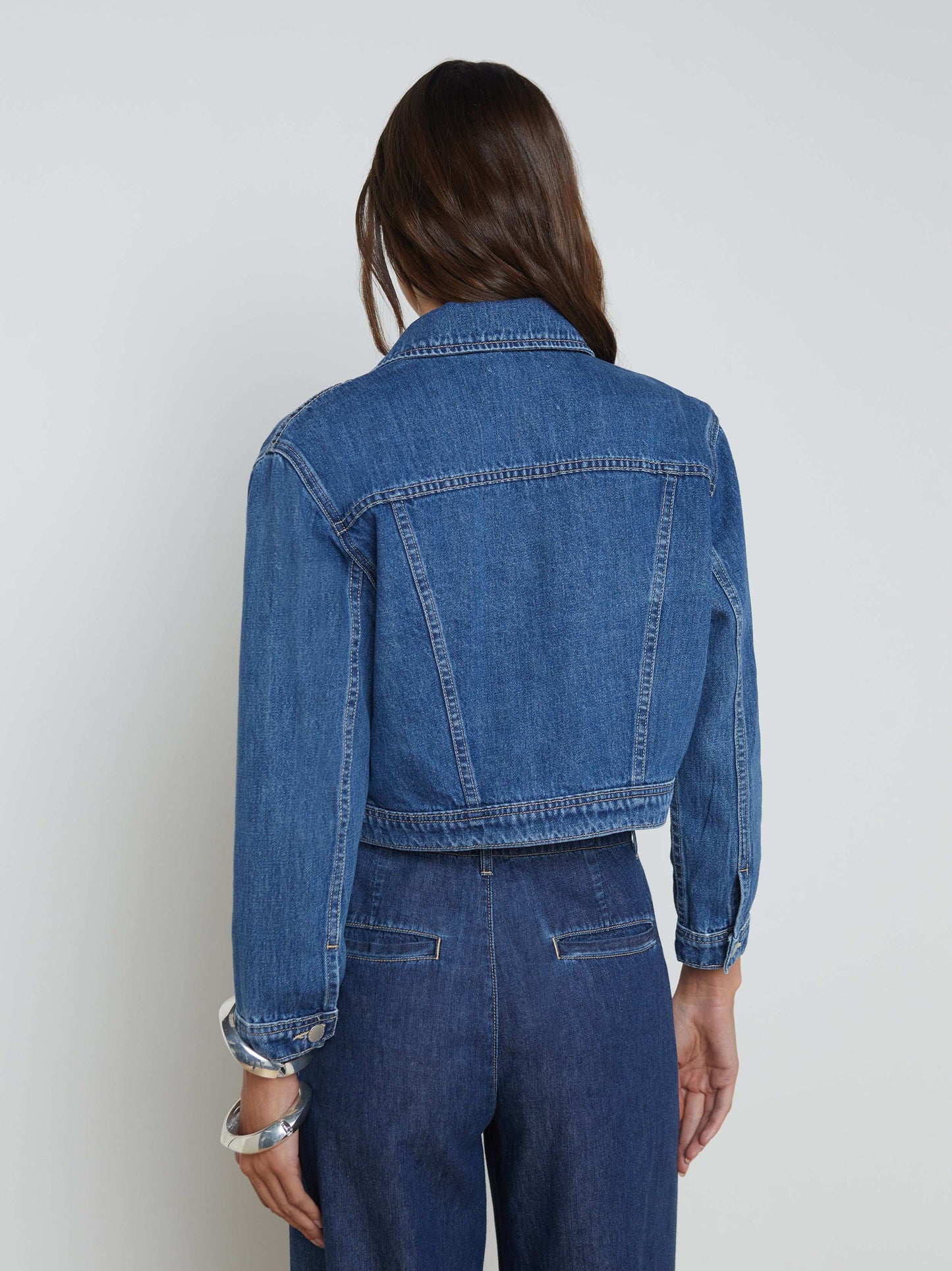 Koda Cropped Jean Jacket