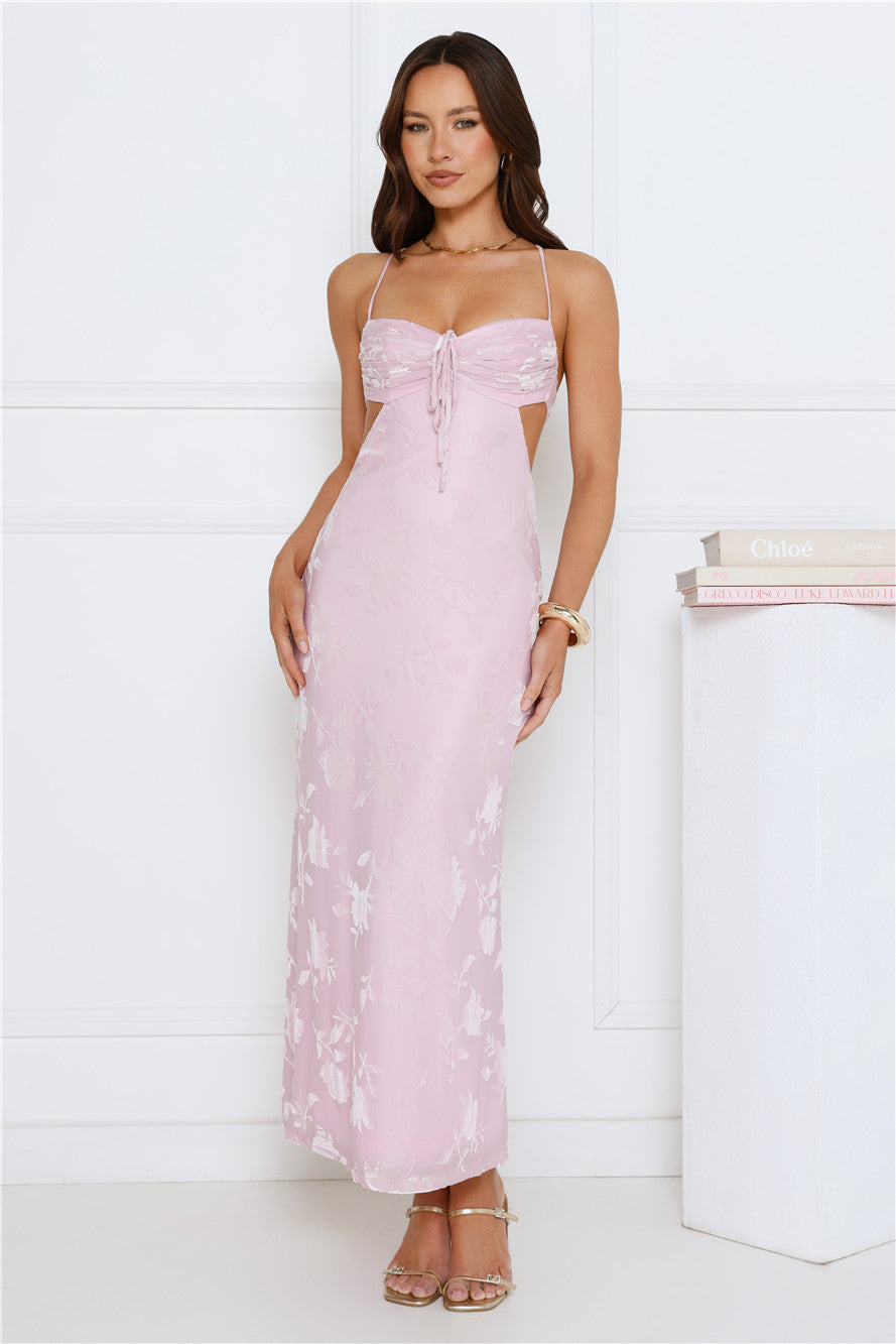 Twirl Into Fun Maxi Dress Lilac