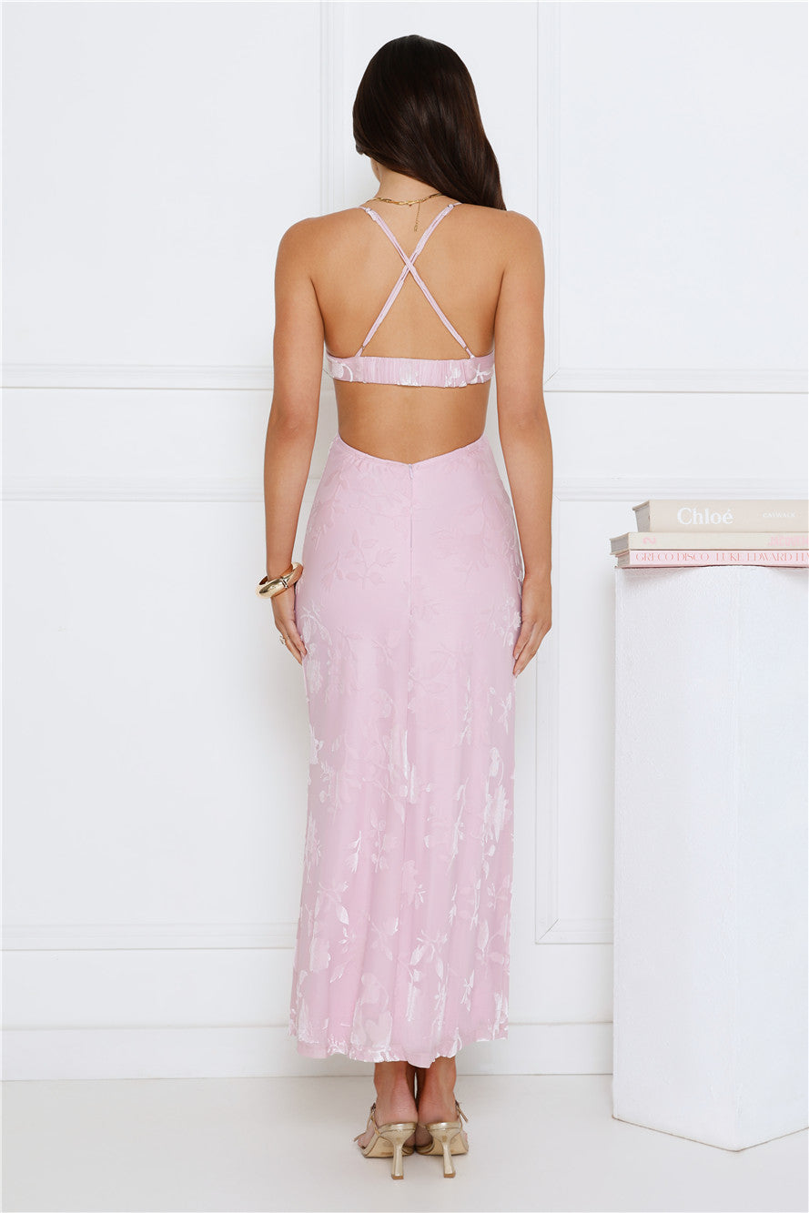 Twirl Into Fun Maxi Dress Lilac