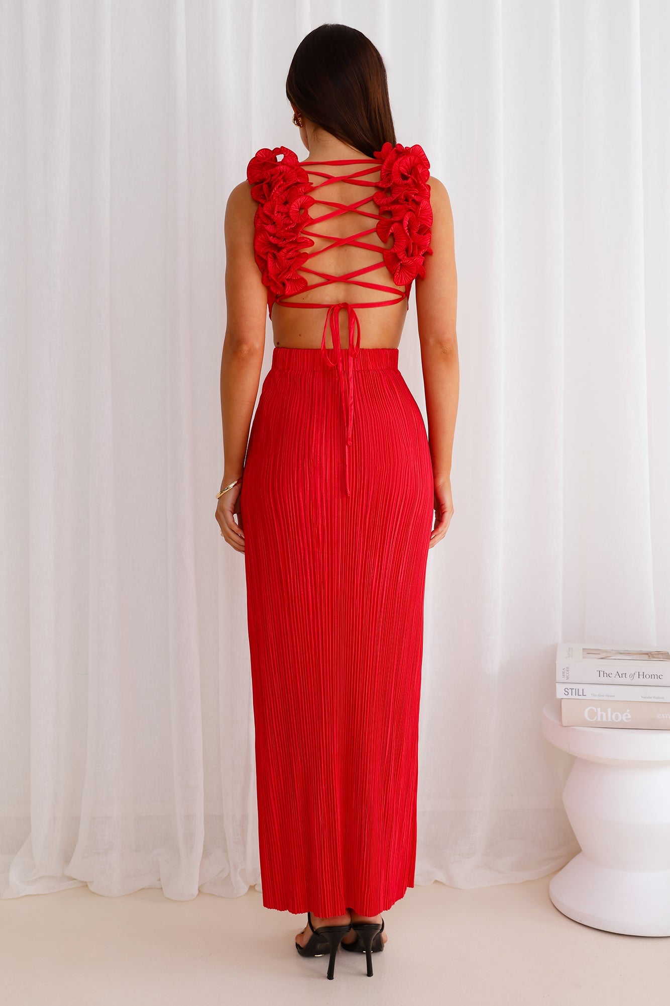 Trust Your Love Maxi Dress Red