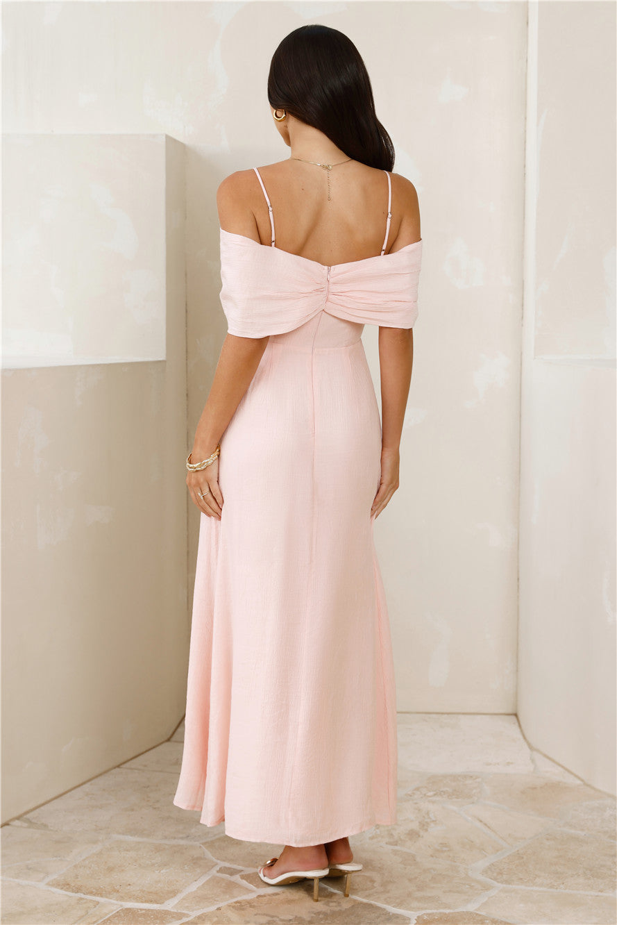 Wishing Hour Maxi Dress Pink