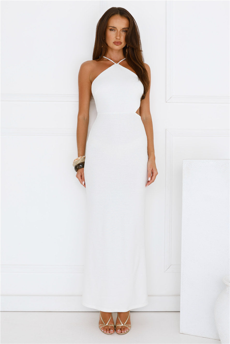 Tropiluxe Maxi Dress Cream