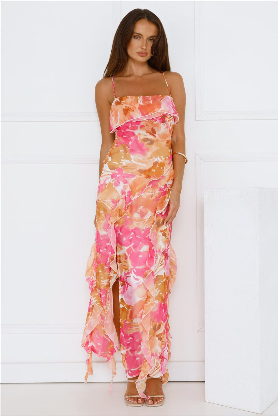 Your Own Muse Maxi Dress Print