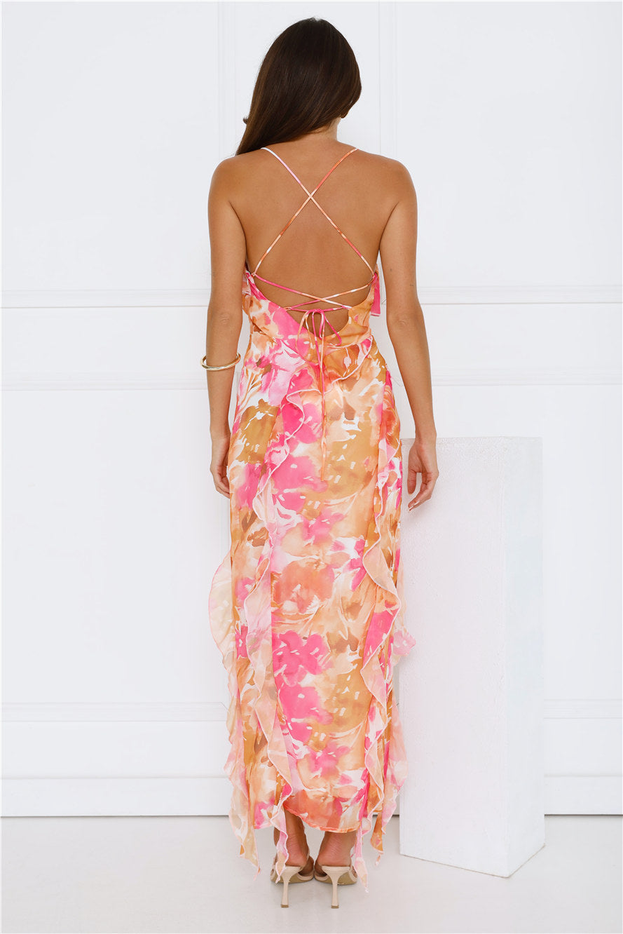 Your Own Muse Maxi Dress Print