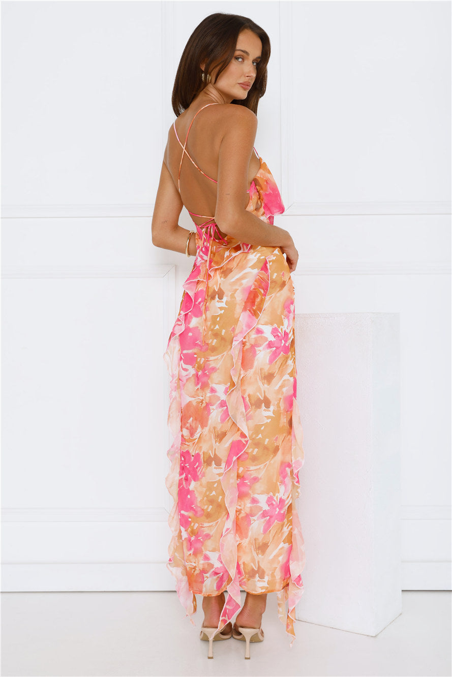 Your Own Muse Maxi Dress Print