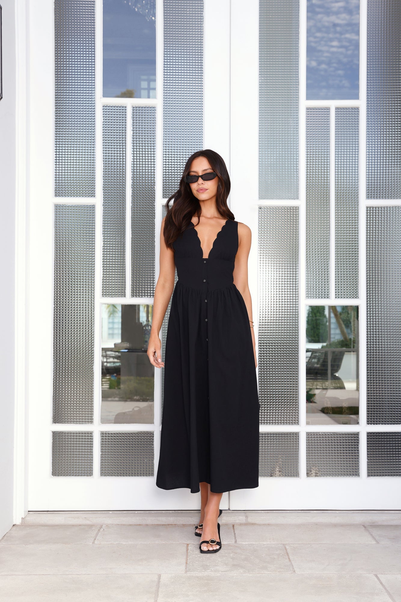 Chasing Daylight Maxi Dress Black