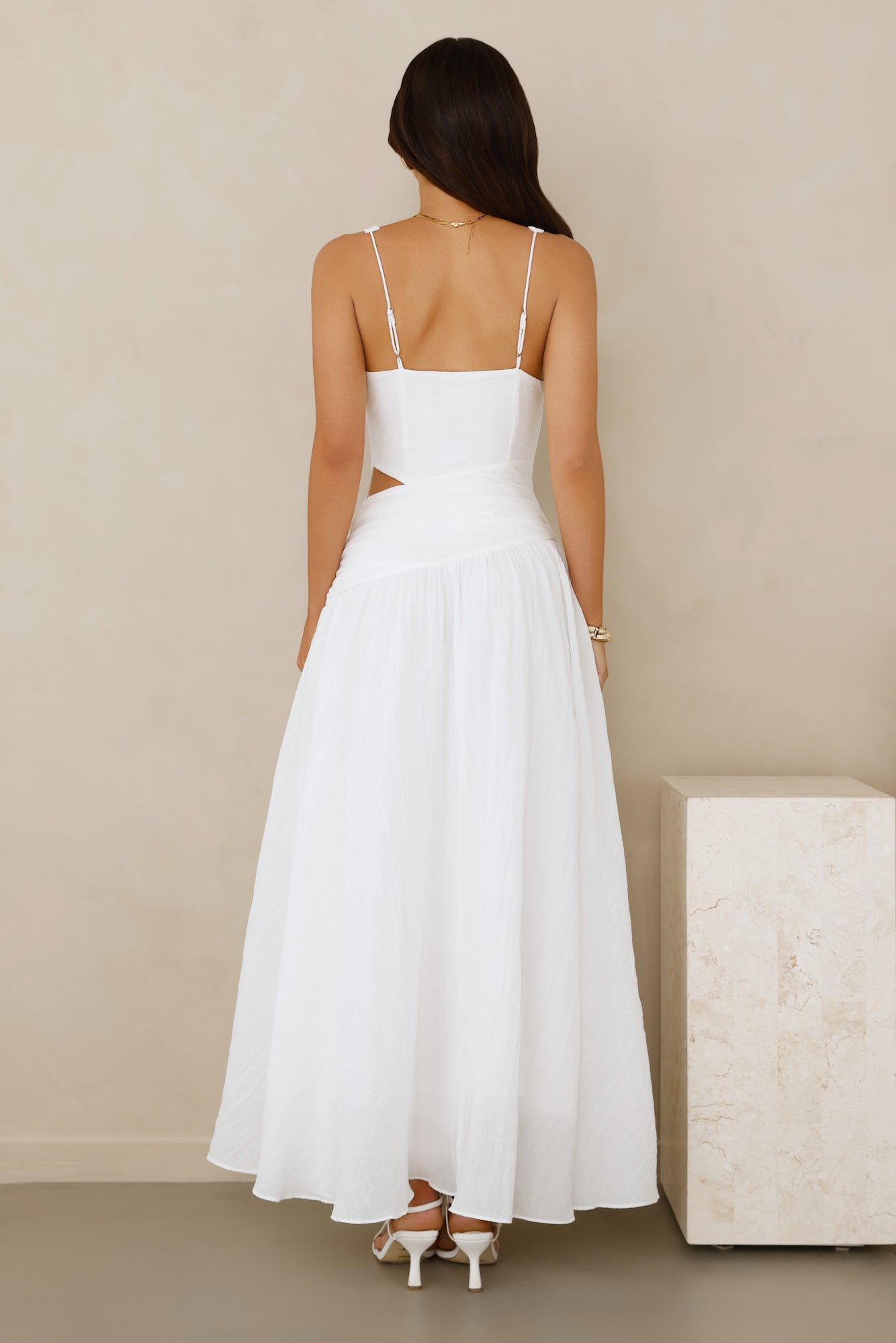 Ballet Babe Maxi Dress White