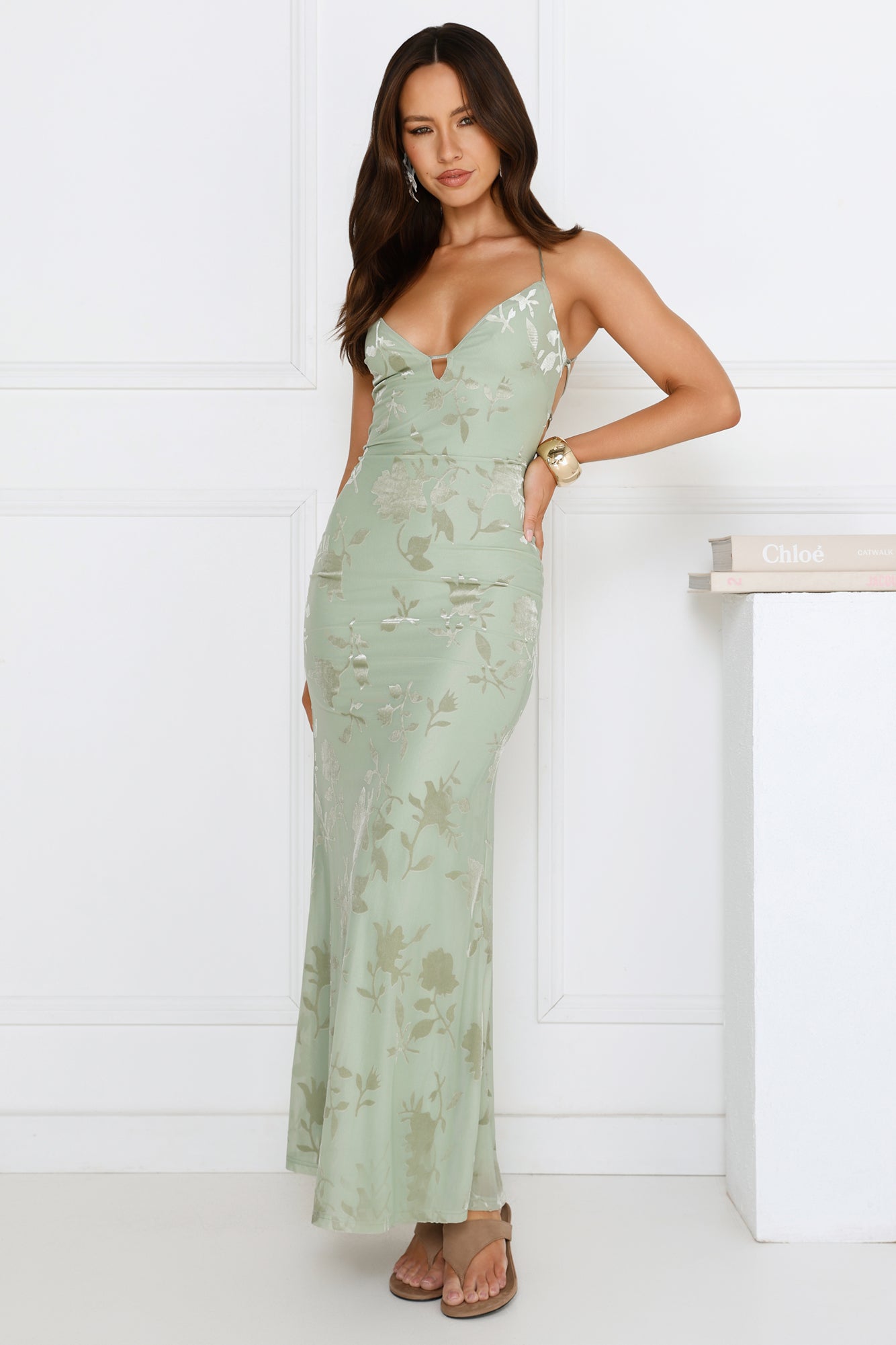 Seychelles Secrets Maxi Dress Sage