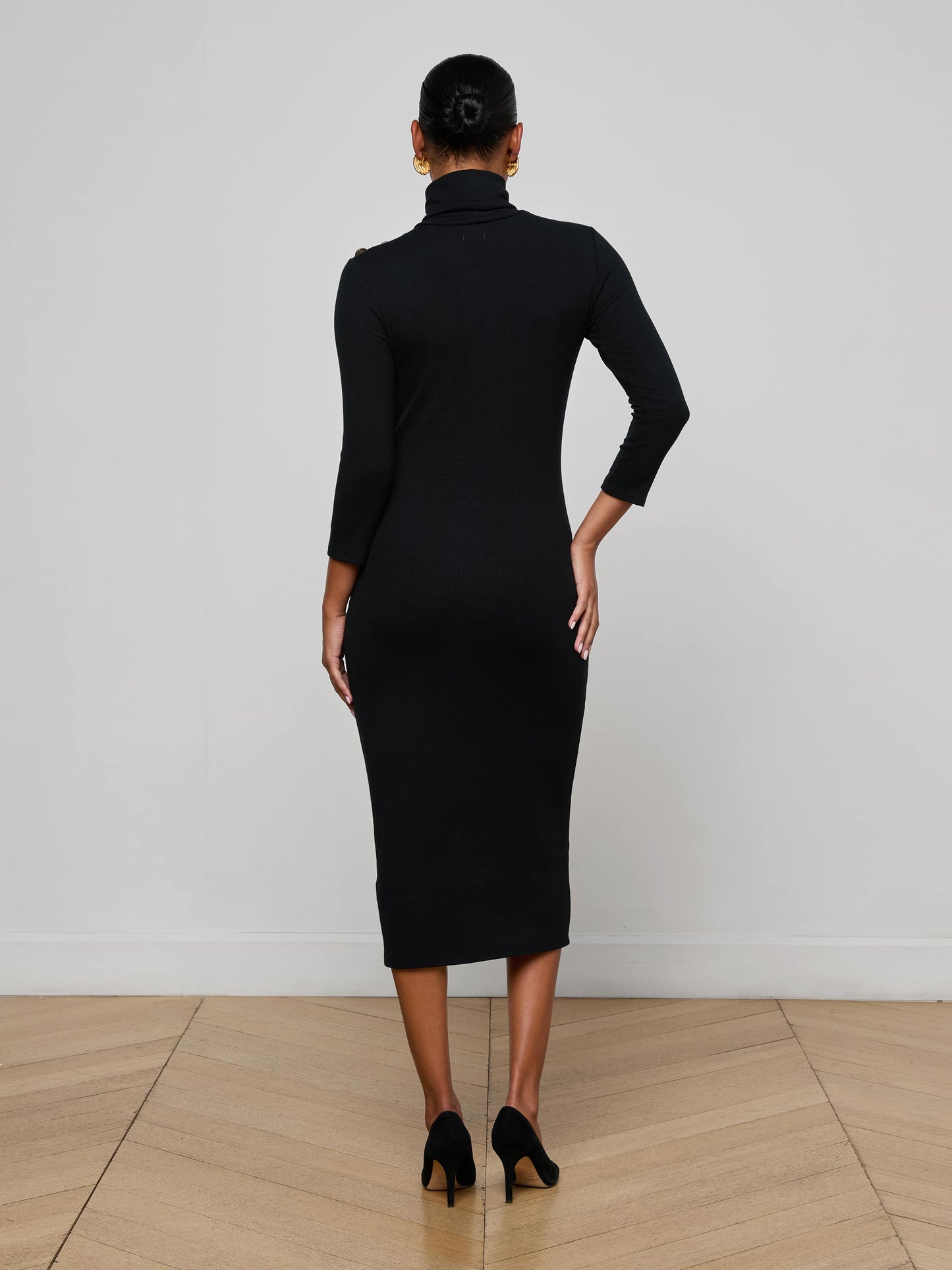 Voletta Turtleneck Knit Dress