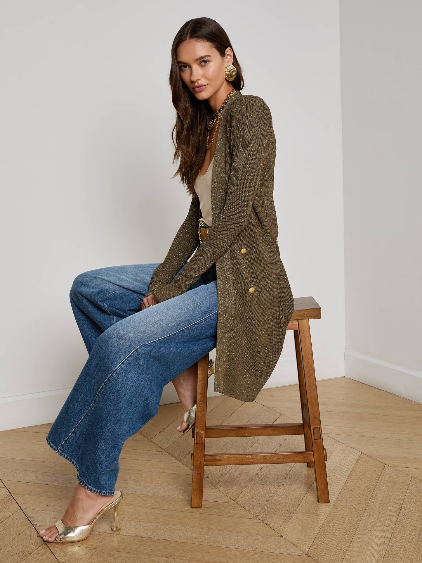 Noe Double-Breasted Cardigan