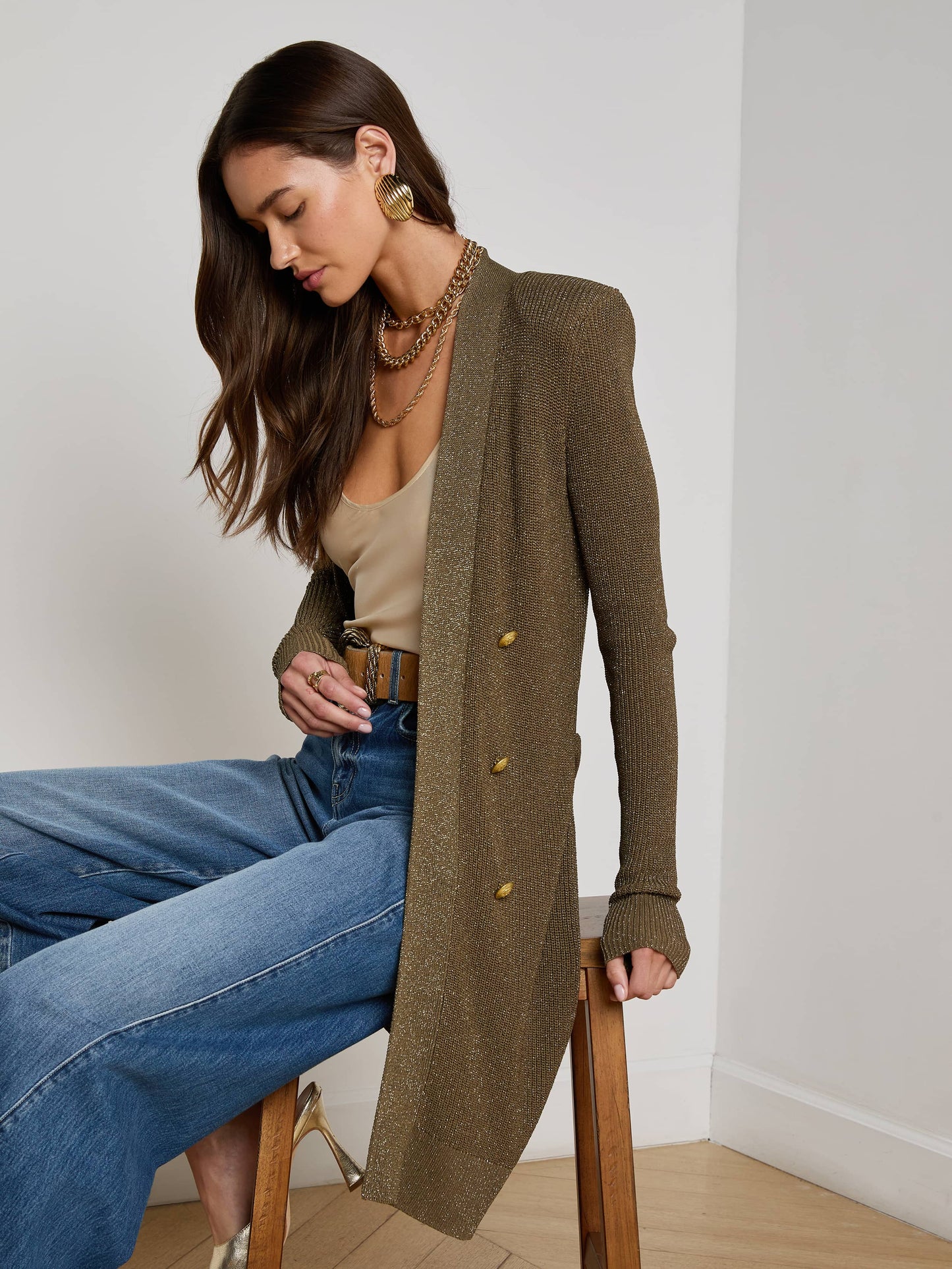 Noe Double-Breasted Cardigan