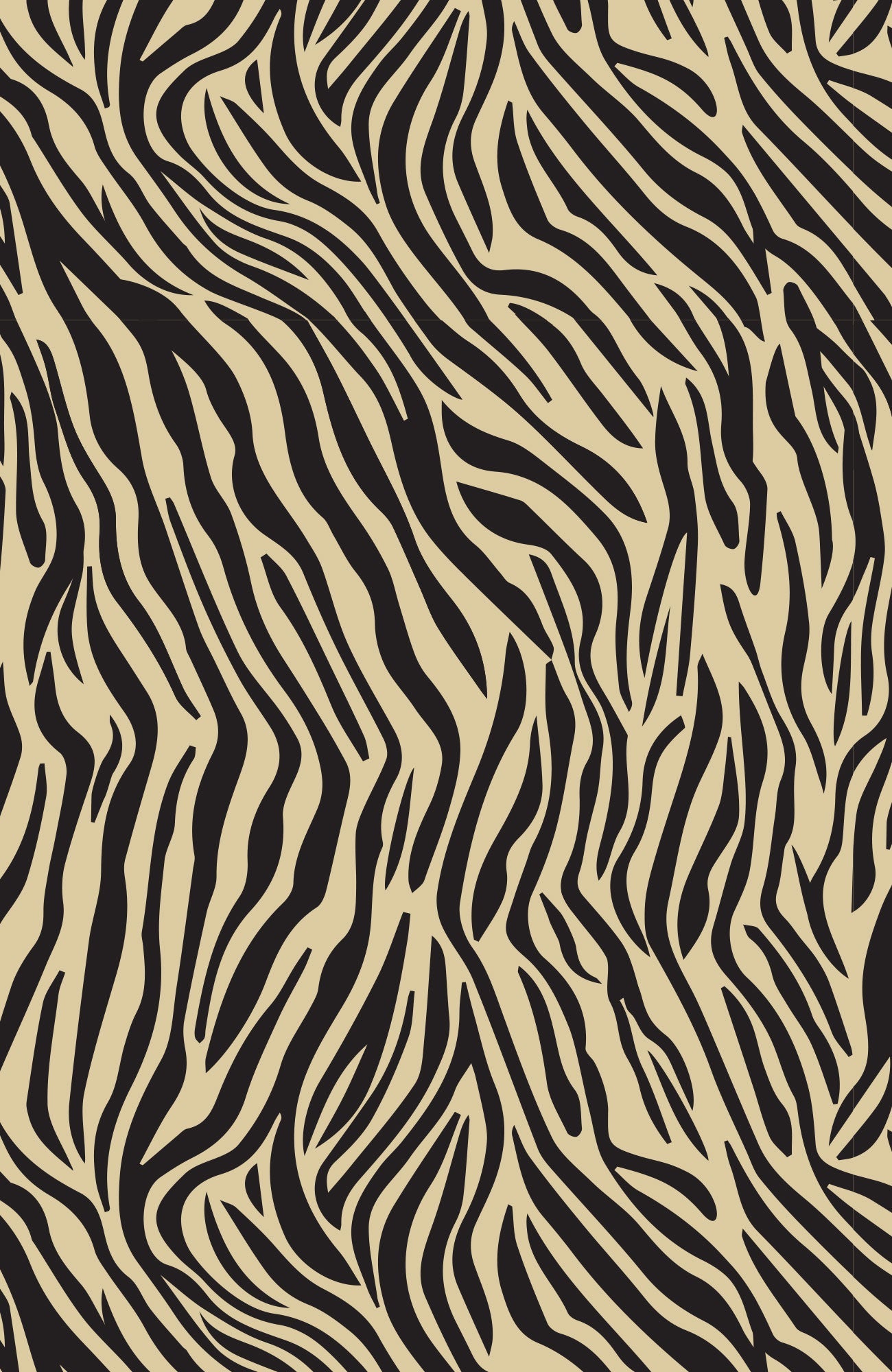 Gripeless Pull On Pants - Animal Instincts - Zebra Khaki