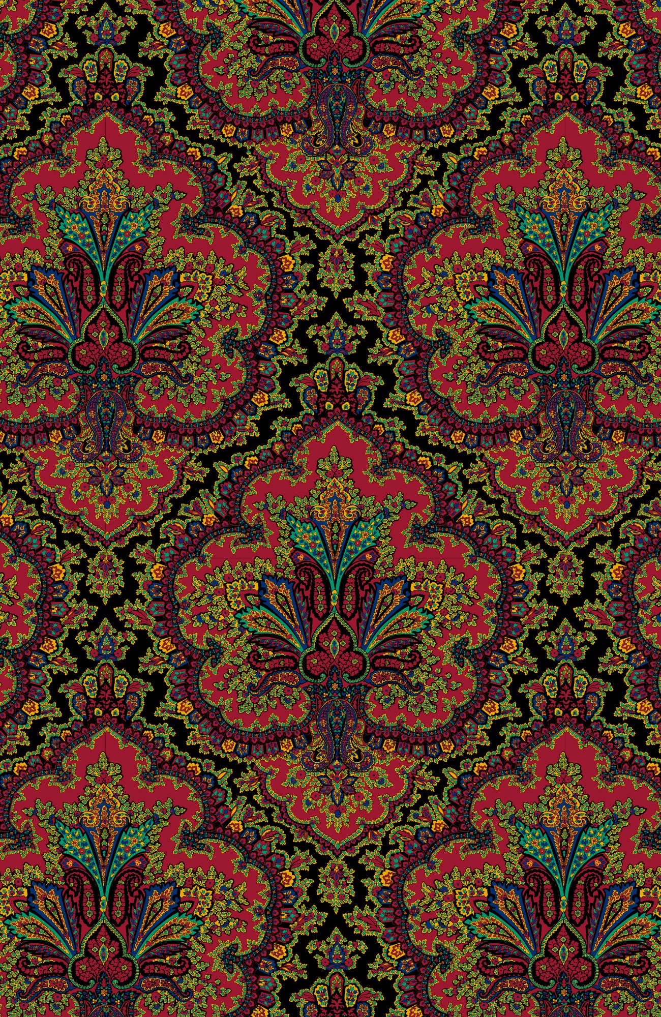 Preparatory Savile Pants - Passion Paisley