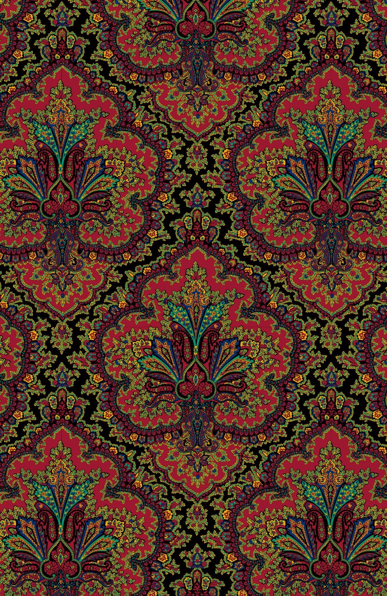 Gripeless Pull On Pants - Passion Paisley