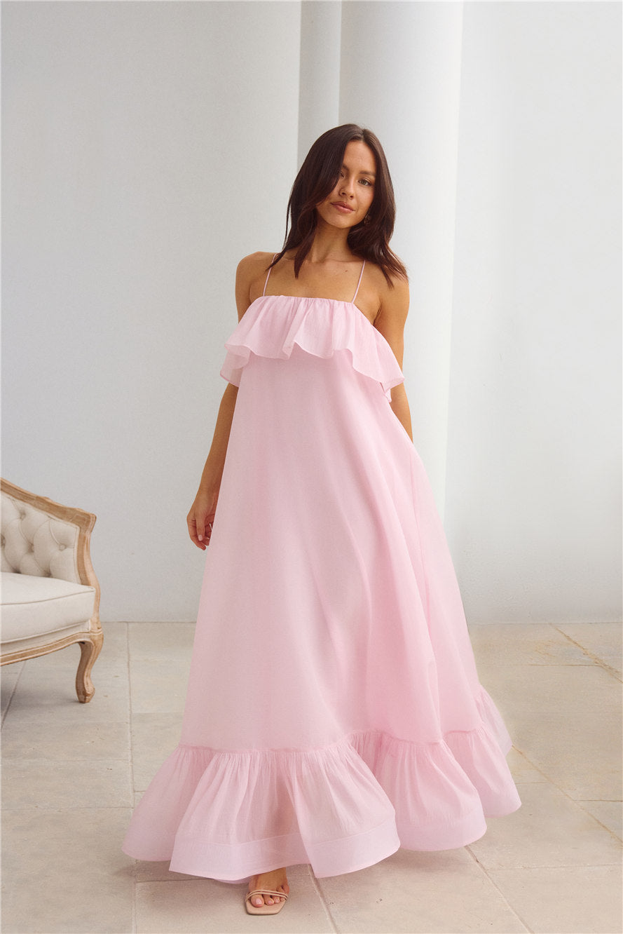 Flourishing Fantasy Maxi Dress Lilac