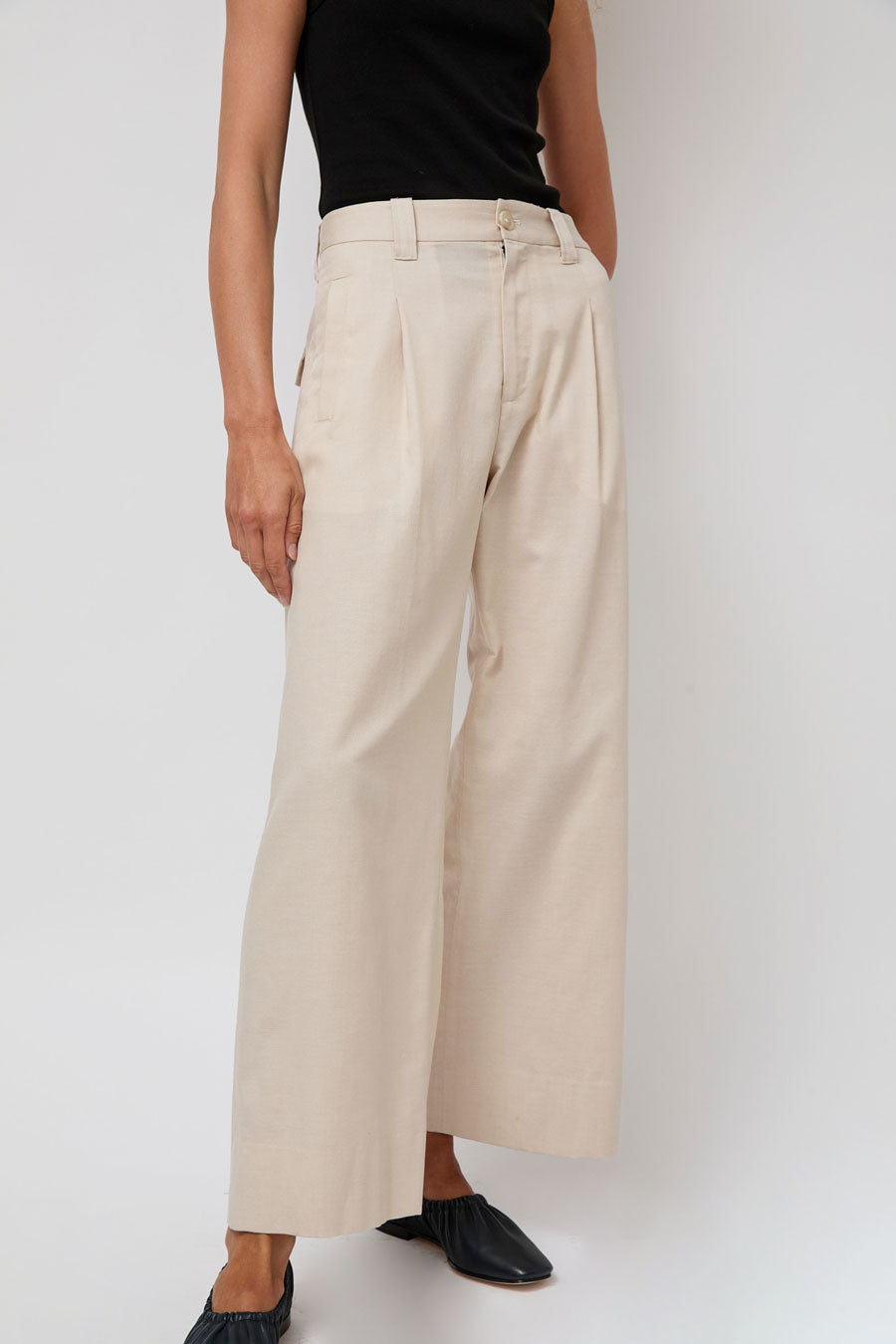 No.6 Kent Pant in Stone