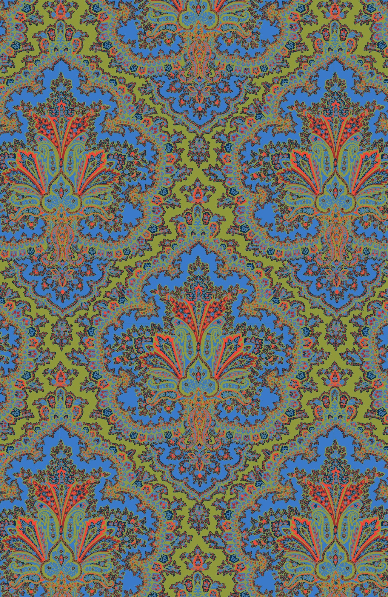 Preparatory Savile Pants - Passion Paisley