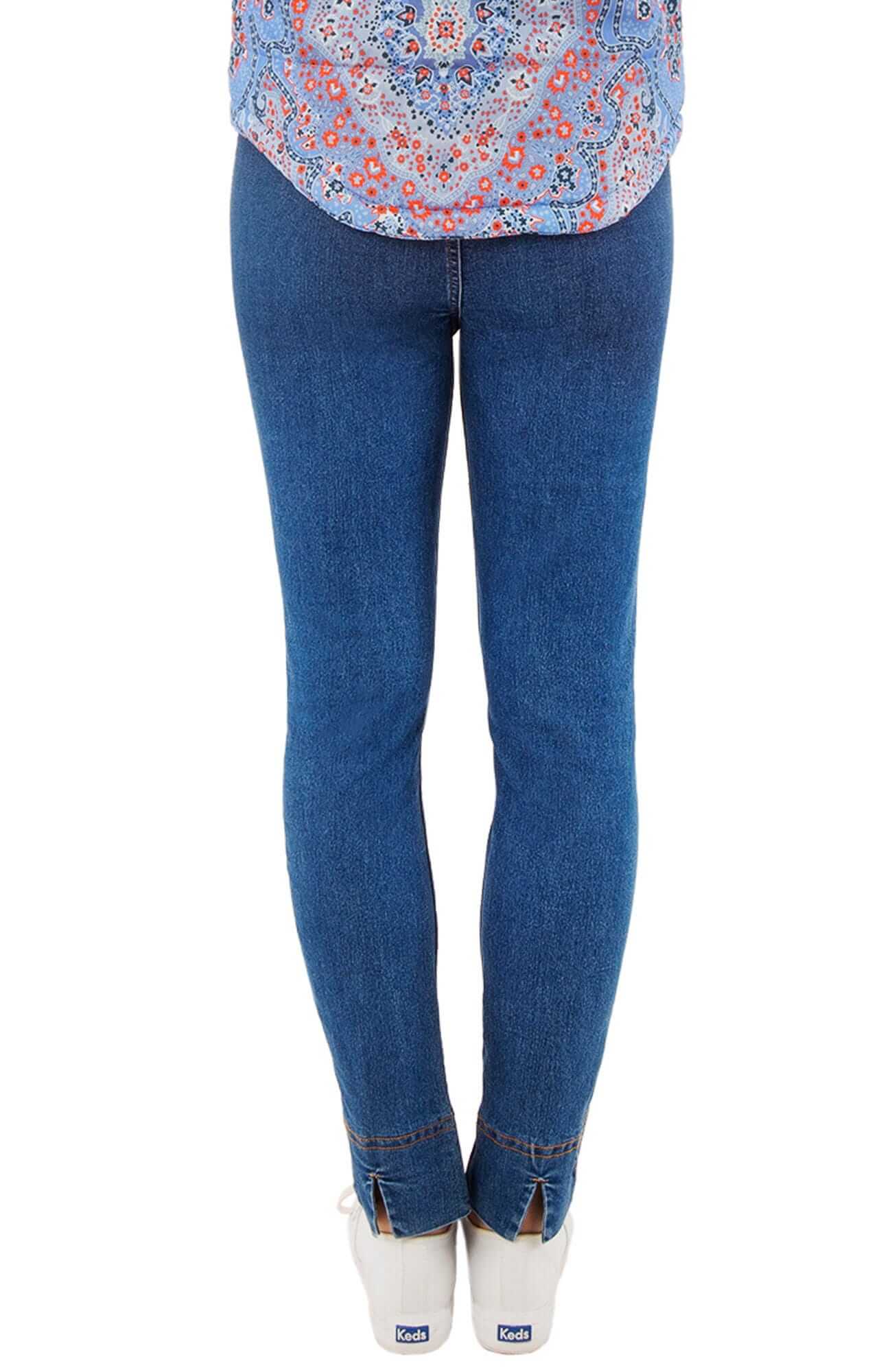 Gripeless Denim Pull On Pant
