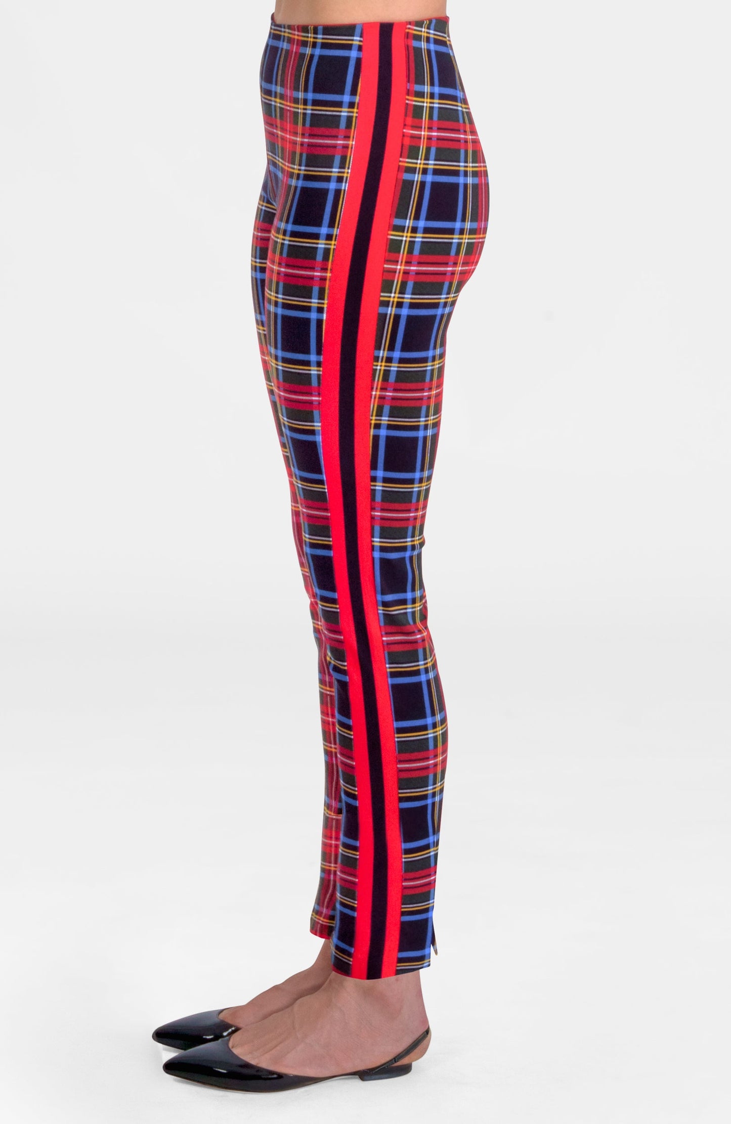 Gripeless Pull On Pants - Stewart Plaid