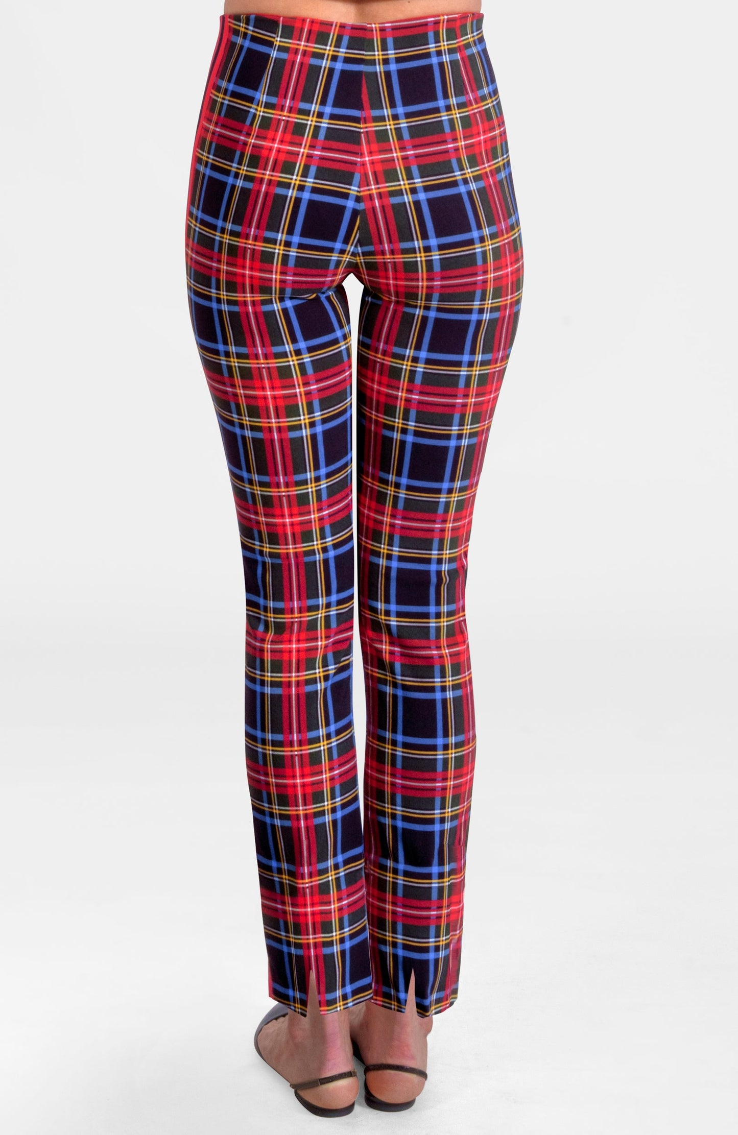 Gripeless Pull On Pants - Stewart Plaid