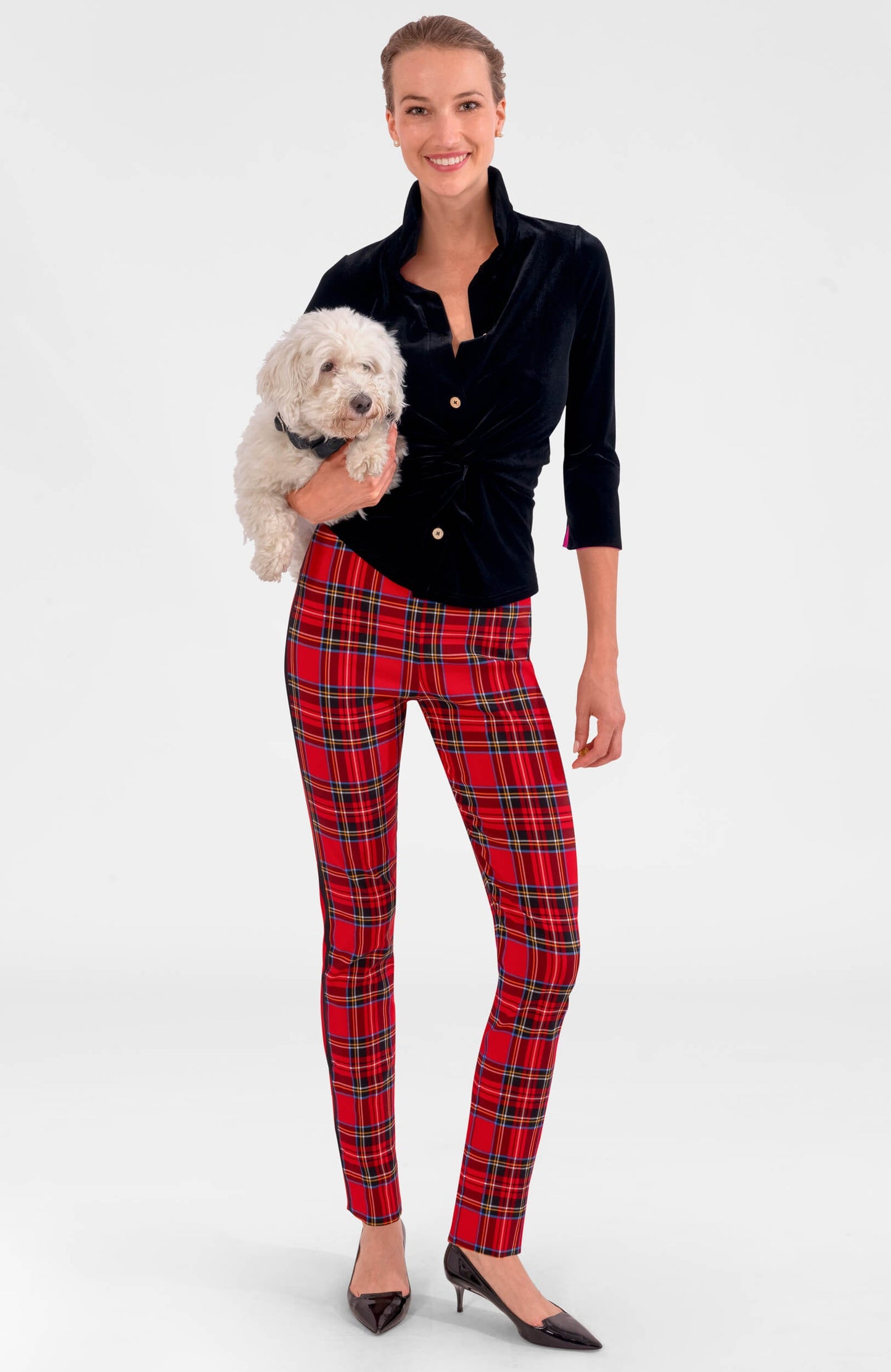 Gripeless Pull On Pants - Duke Of York