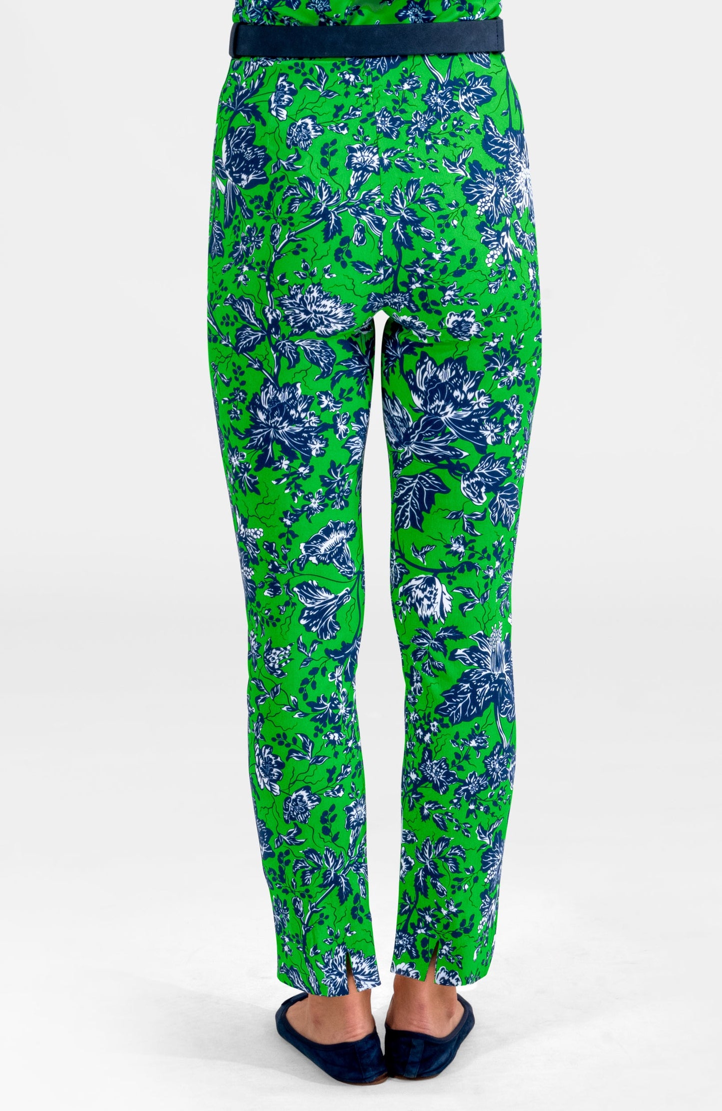 Gripeless Pull On Pants - English Garden