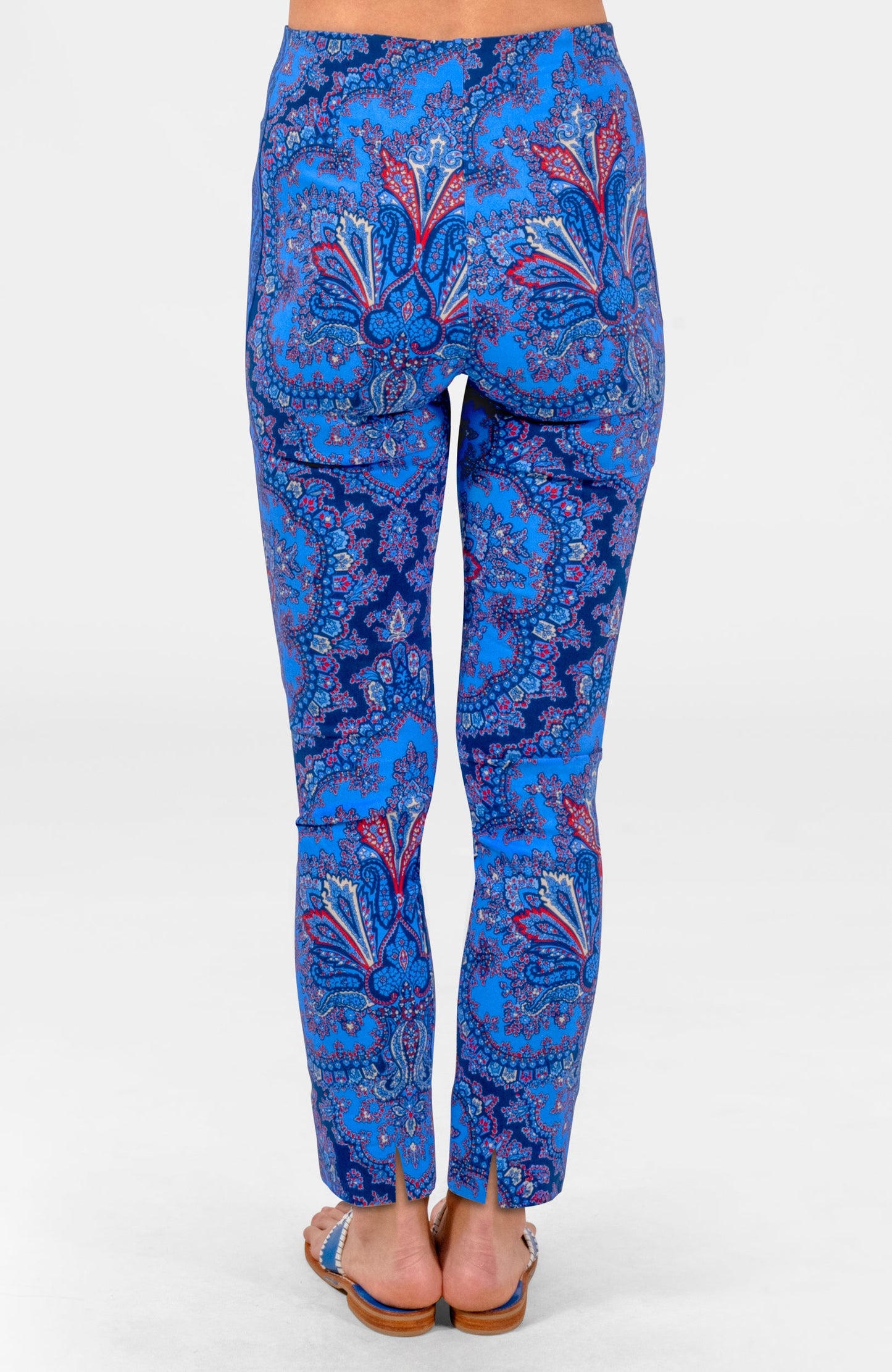 Gripeless Pull On Pants - Passion Paisley