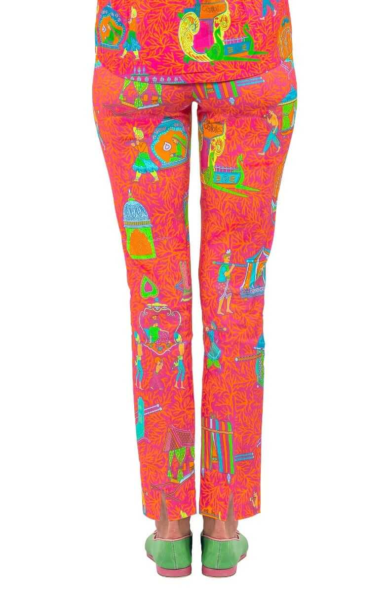 GripeLess Pull On Pant - Palanquin Party