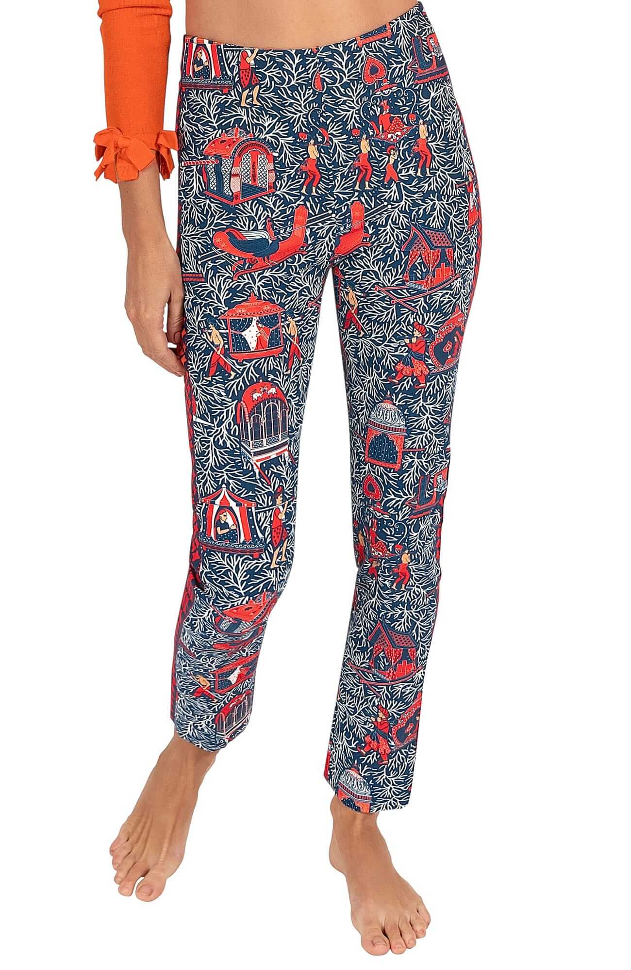 GripeLess Pull On Pant - Palanquin Party