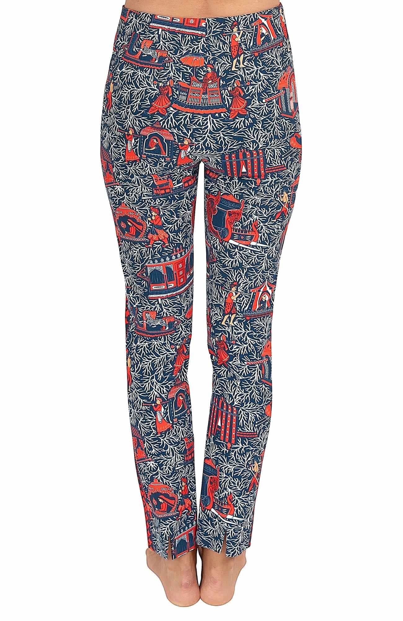GripeLess Pull On Pant - Palanquin Party