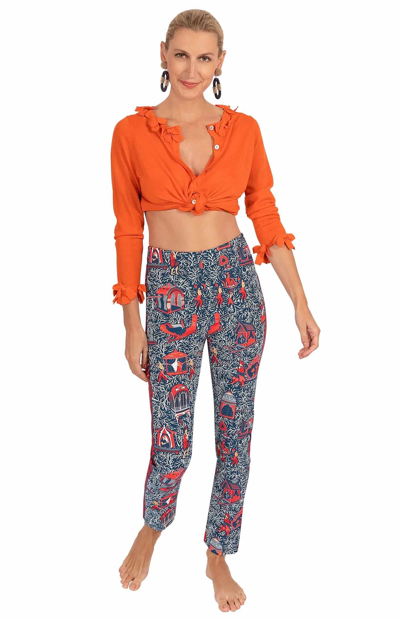 GripeLess Pull On Pant - Palanquin Party