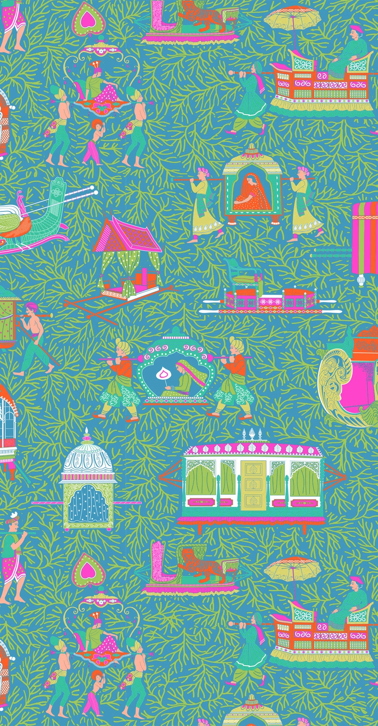 Leggings - Palanquin Party