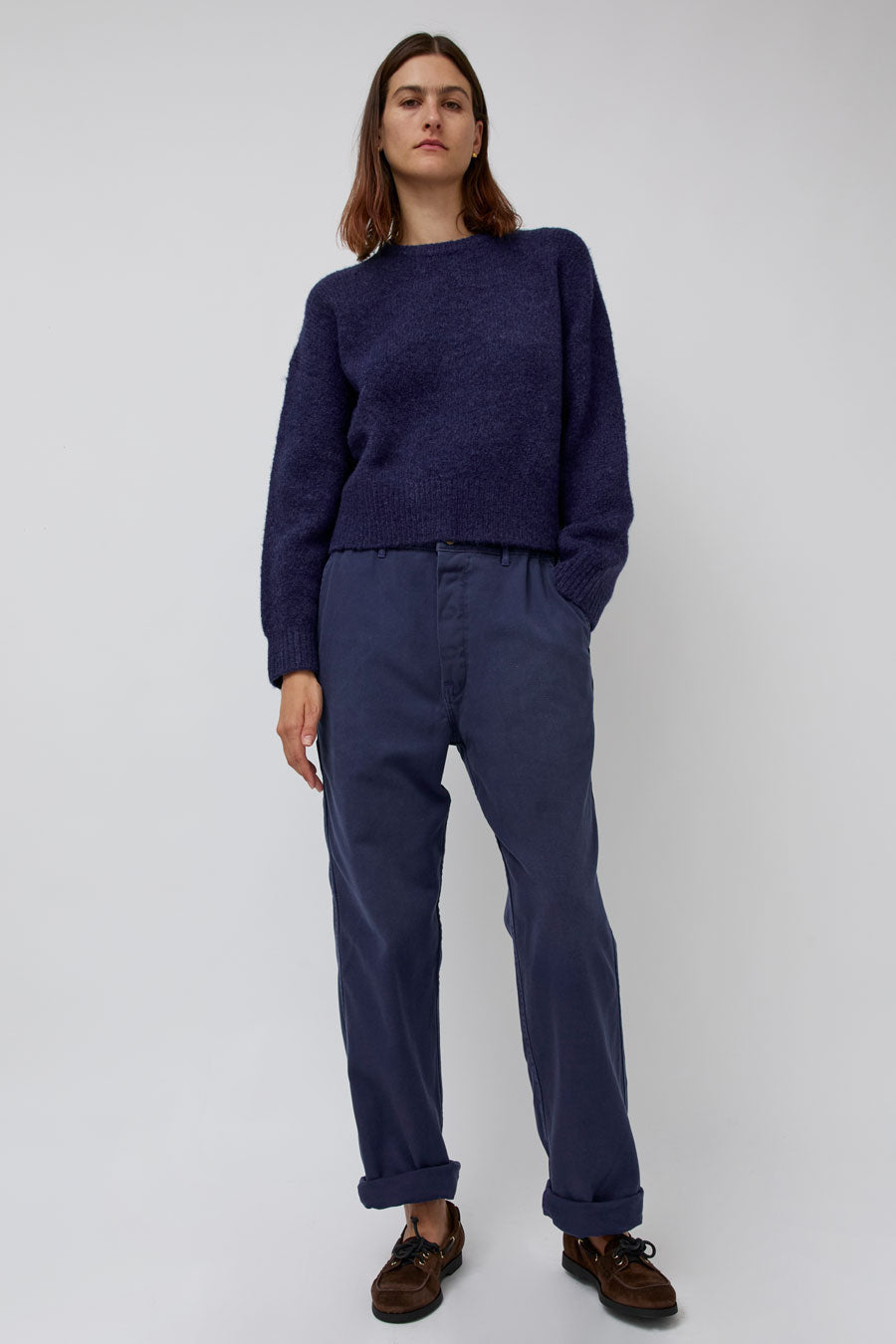 Sultan Wash Petit Baggy UK in Blue Brown