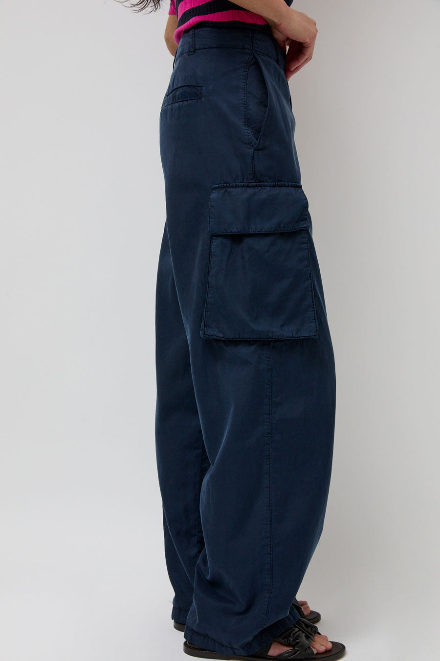 YMC Stoosh Cargo Trouser in Navy