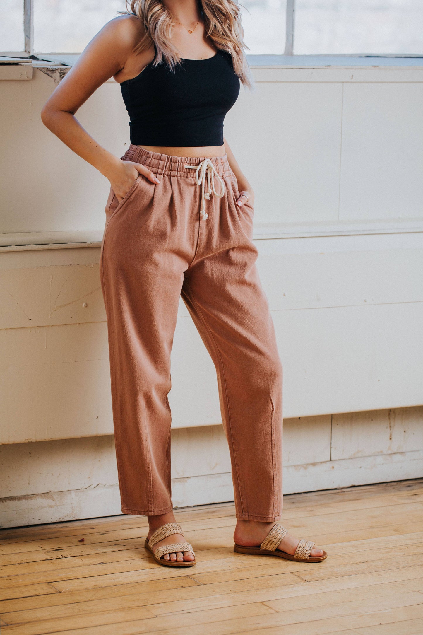 Alexis Tie Waist Denim