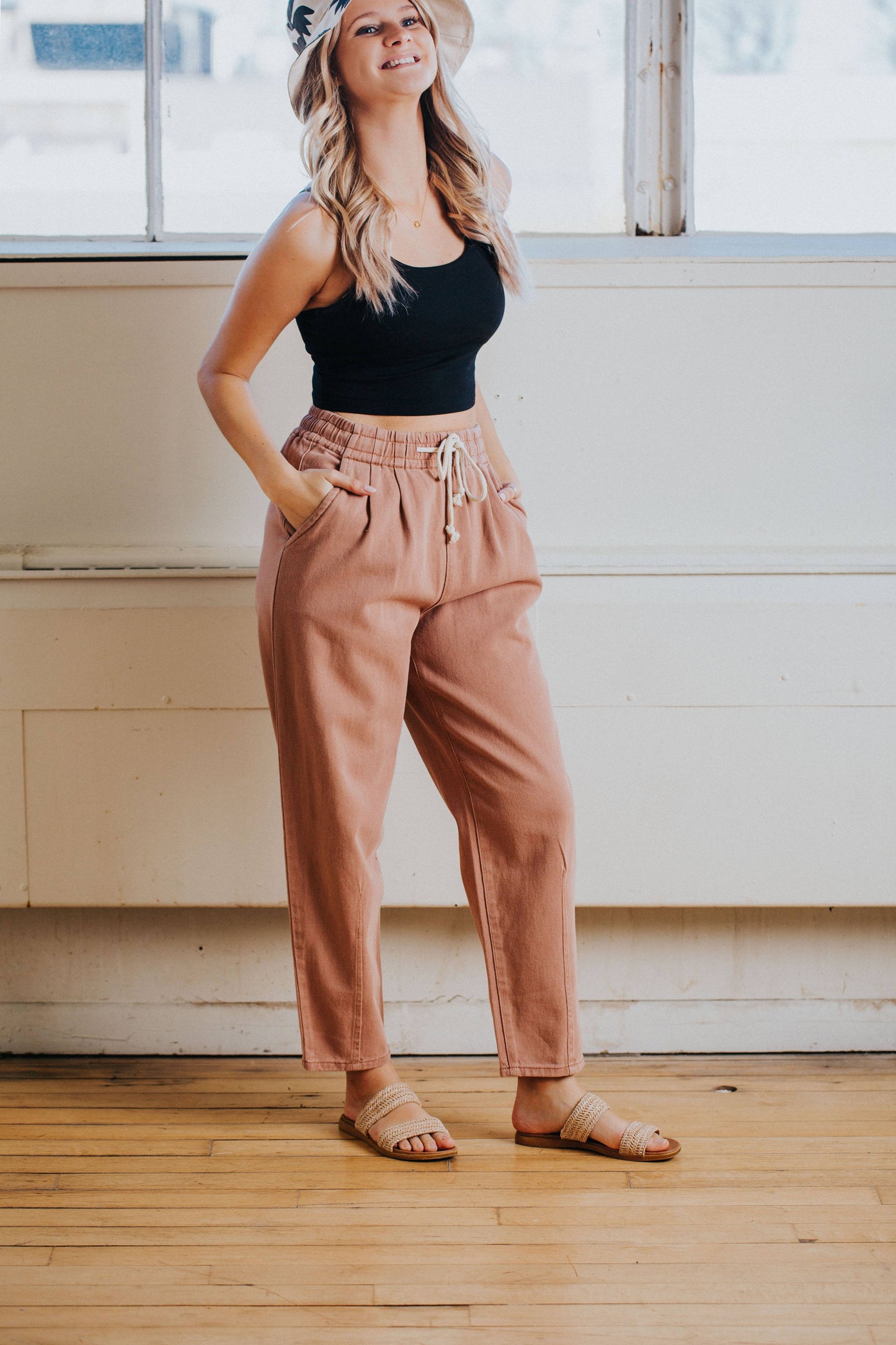 Alexis Tie Waist Denim