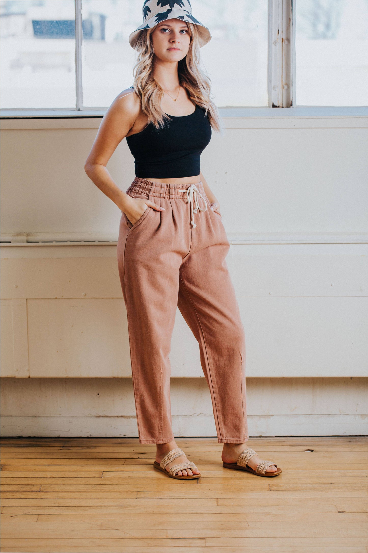 Alexis Tie Waist Denim